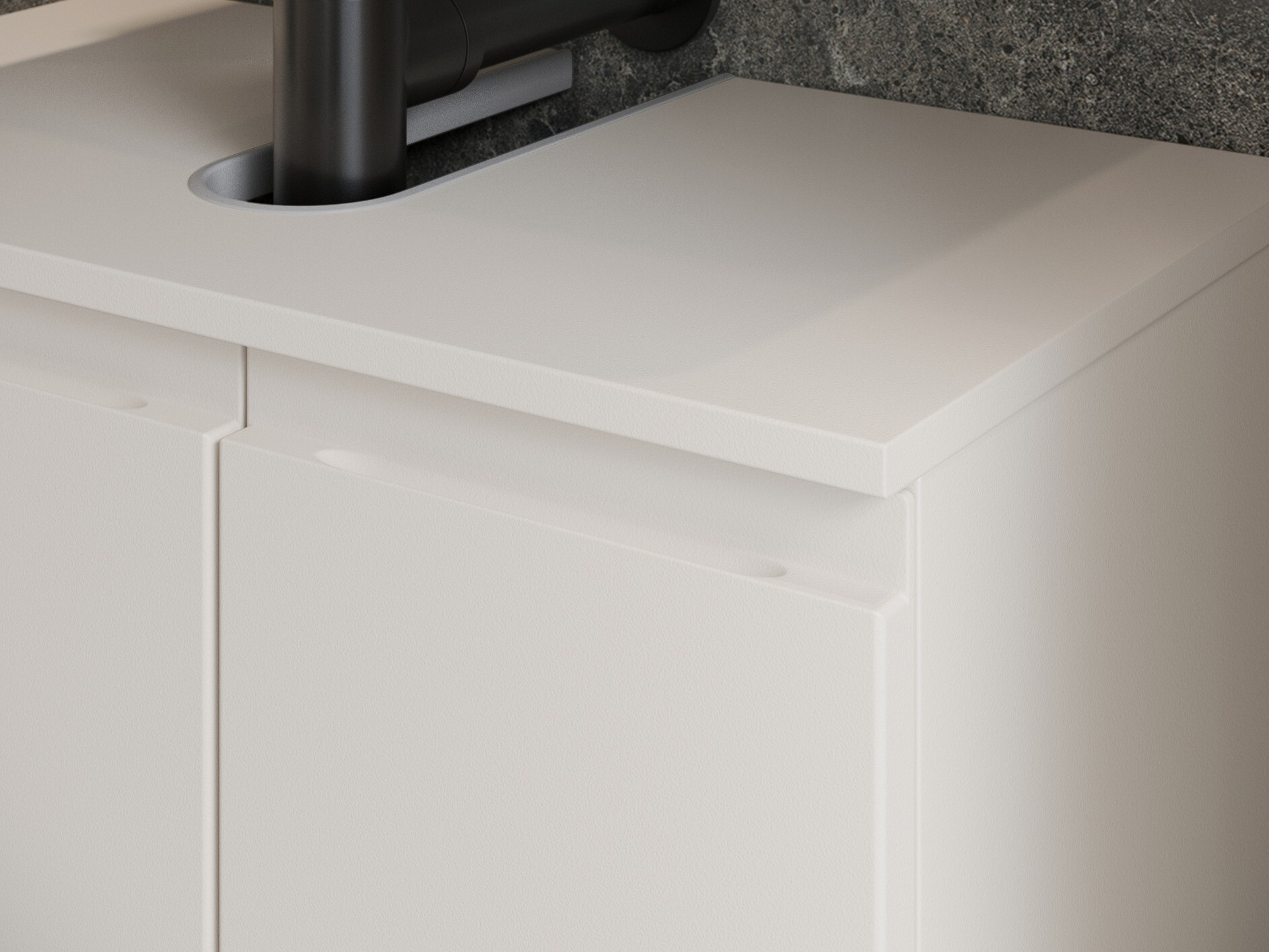 Stāvošs vannas istabas skapītis izlietnei Talmira 103 (Kašmirs)