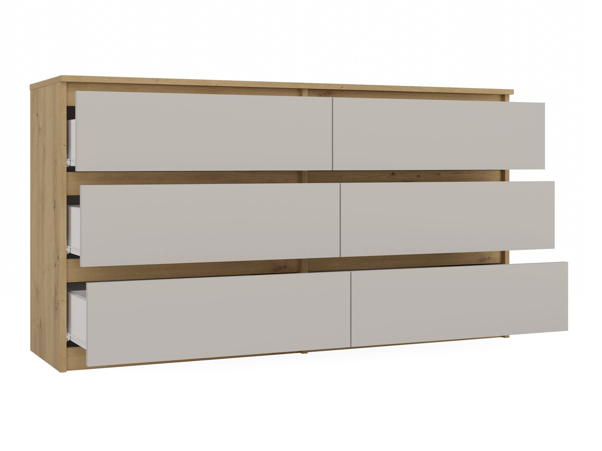 Kомод Elbvelu 102 (Artisan дуб + Кашемир)