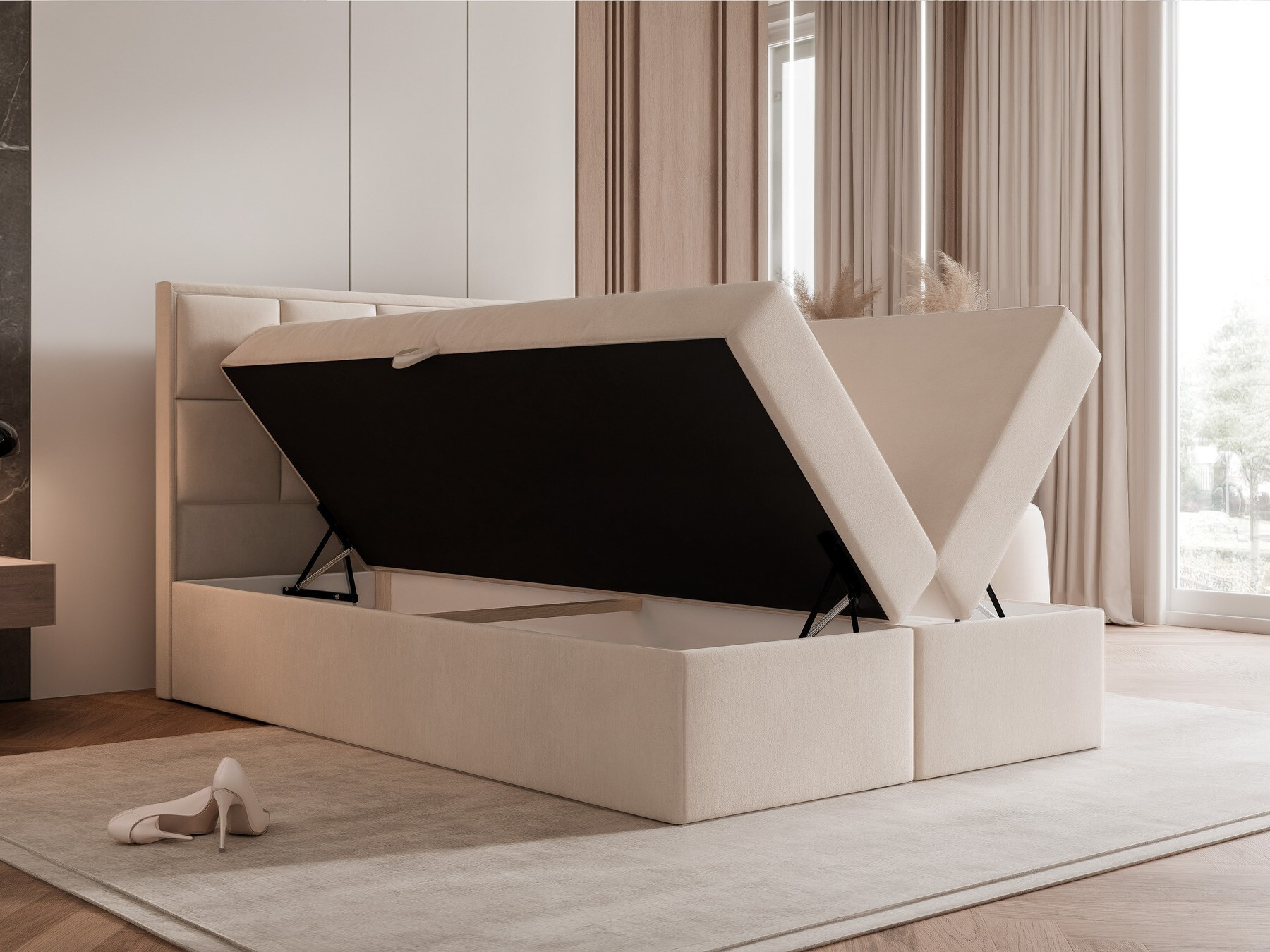 Kontinentālā gulta Martinez 115 (Magic Velvet 2240)