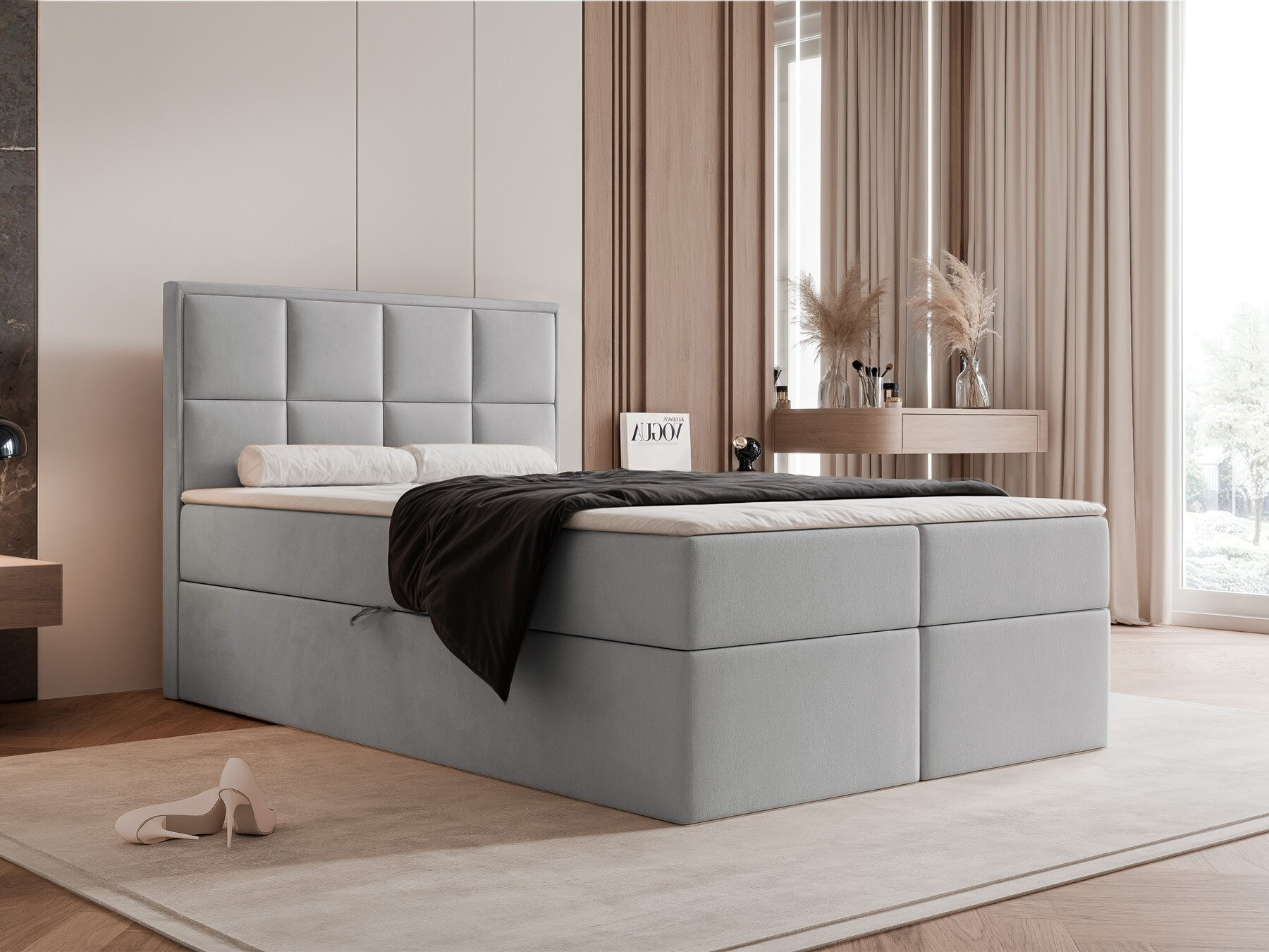 Континентальная кровать Martinez 115 (Magic Velvet 2240)