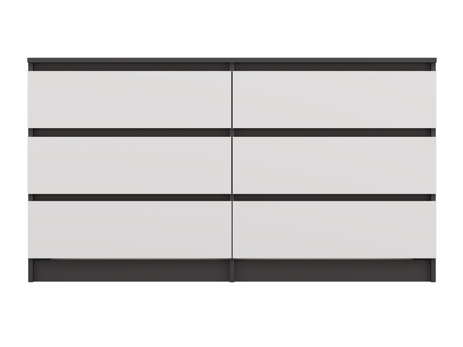 Kumode Elbvelu 102 (Antracīts + Balts)