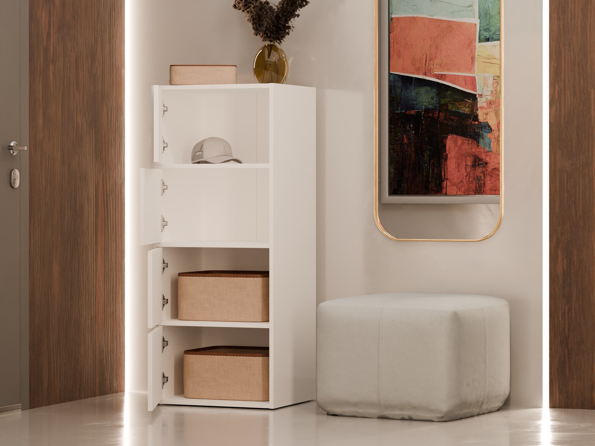 Skapis Mandeville 298 (Balts)