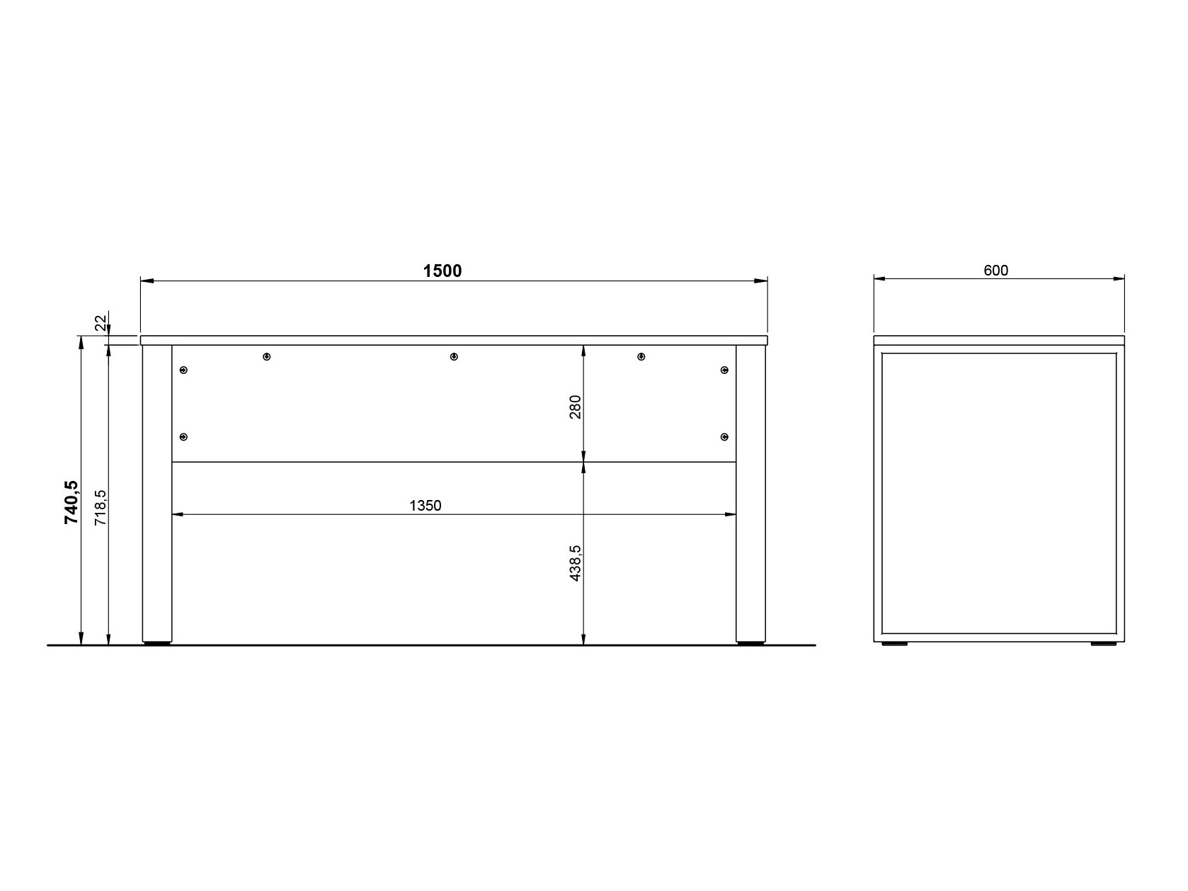 Комплект для домашнего офиса Solaro 102 (Кашемир)