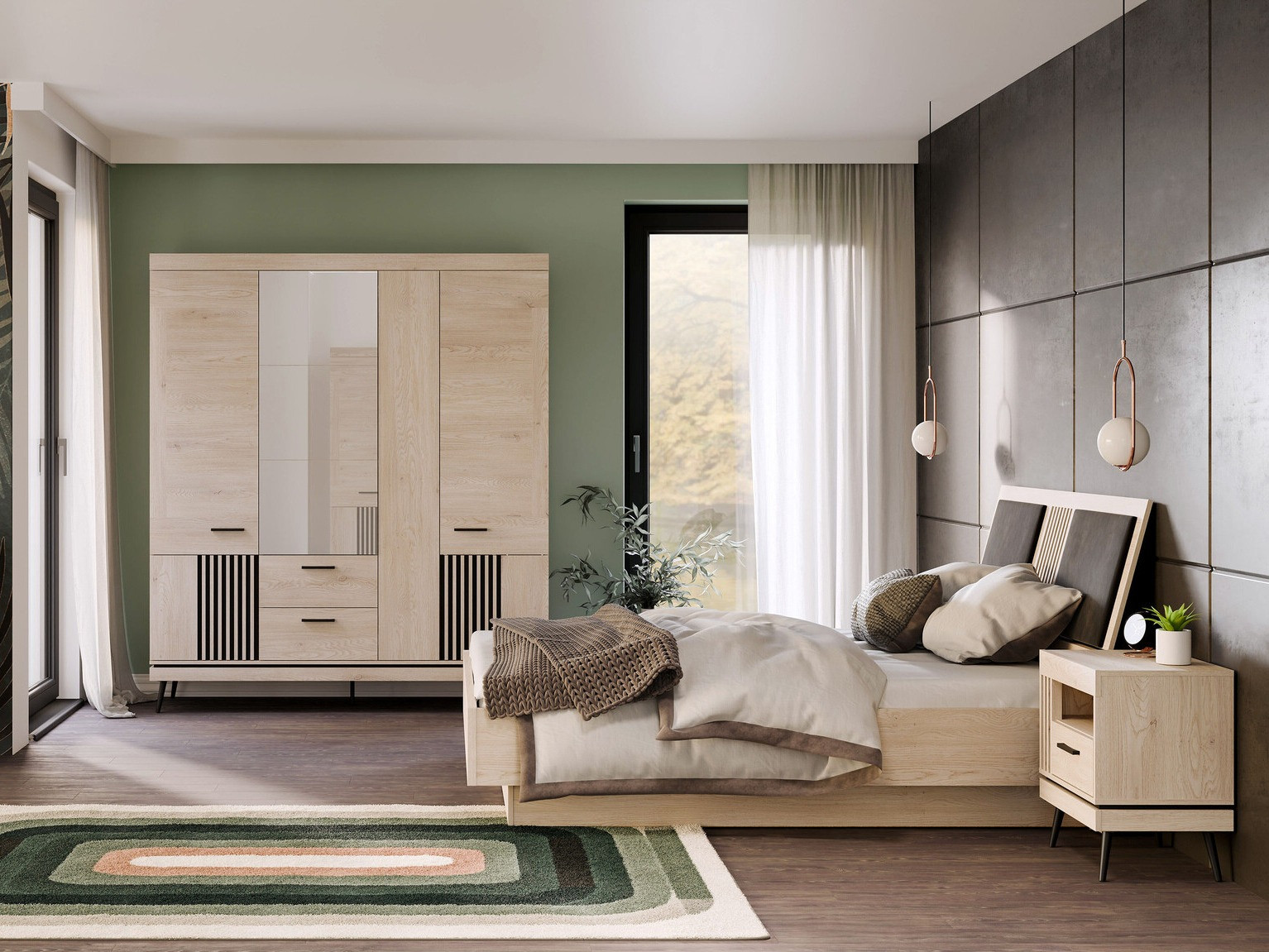 Спальный гарнитур Sermelu 123