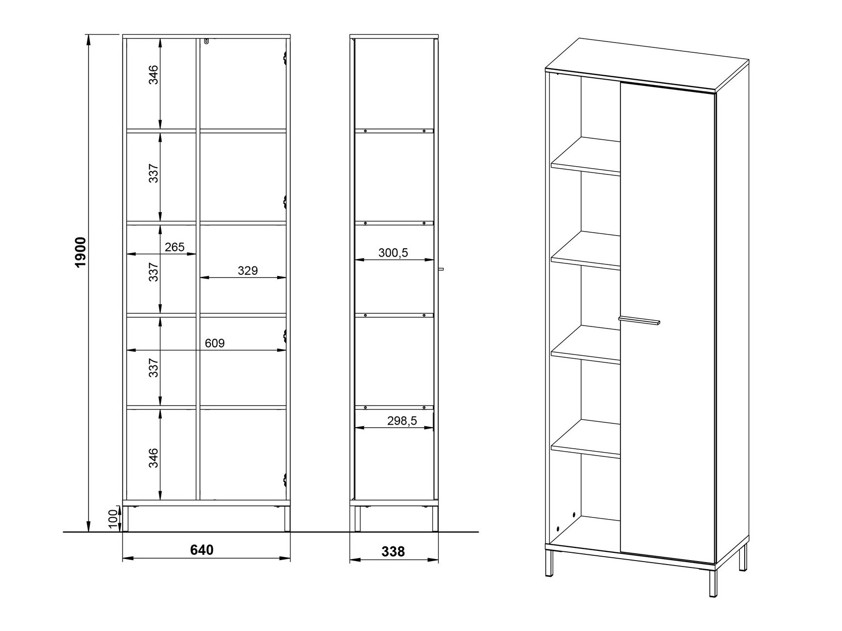 Комплект для домашнего офиса Solaro 104 (Графит)