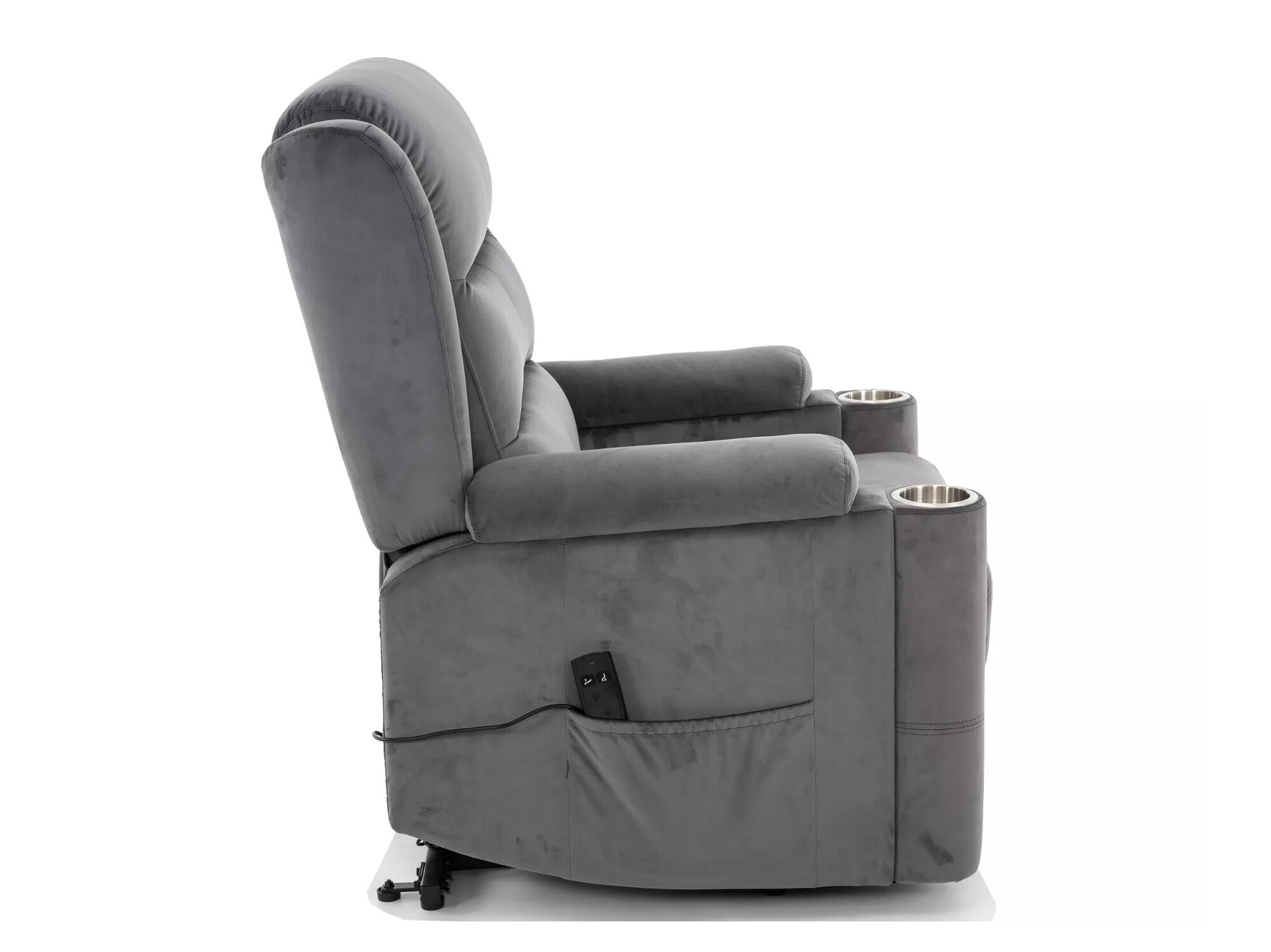 Кресло реглайнер Detroit 715 (Тёмно-серый)
