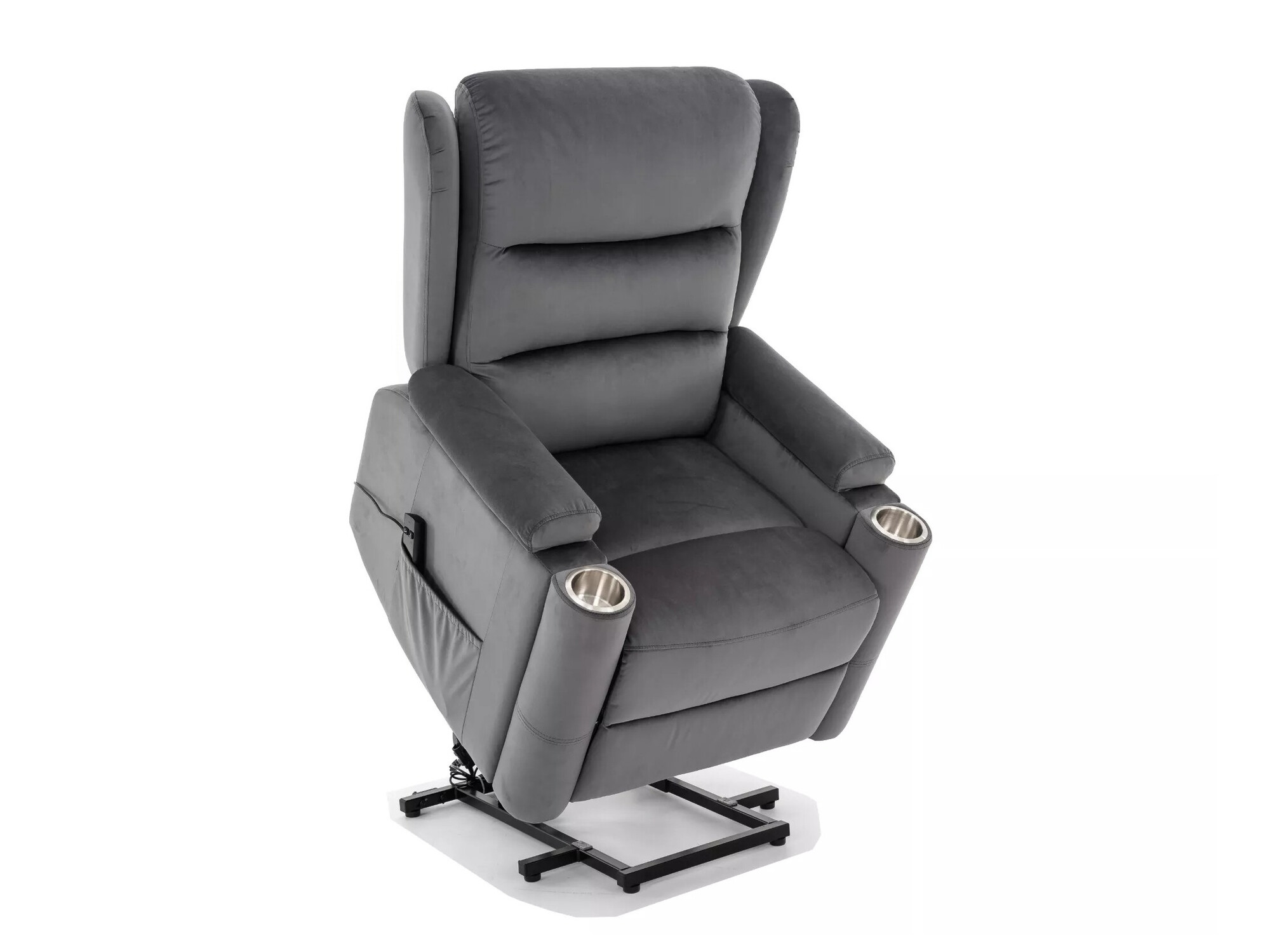 Krēsls reglainer Detroit 715 (Tumši pelēks)