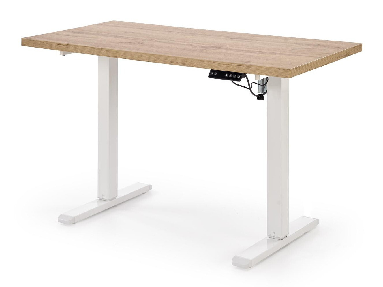 Rakstāmgalds ar regulējamu augstumu Houston 1942 (Artisan ozols + Balts)