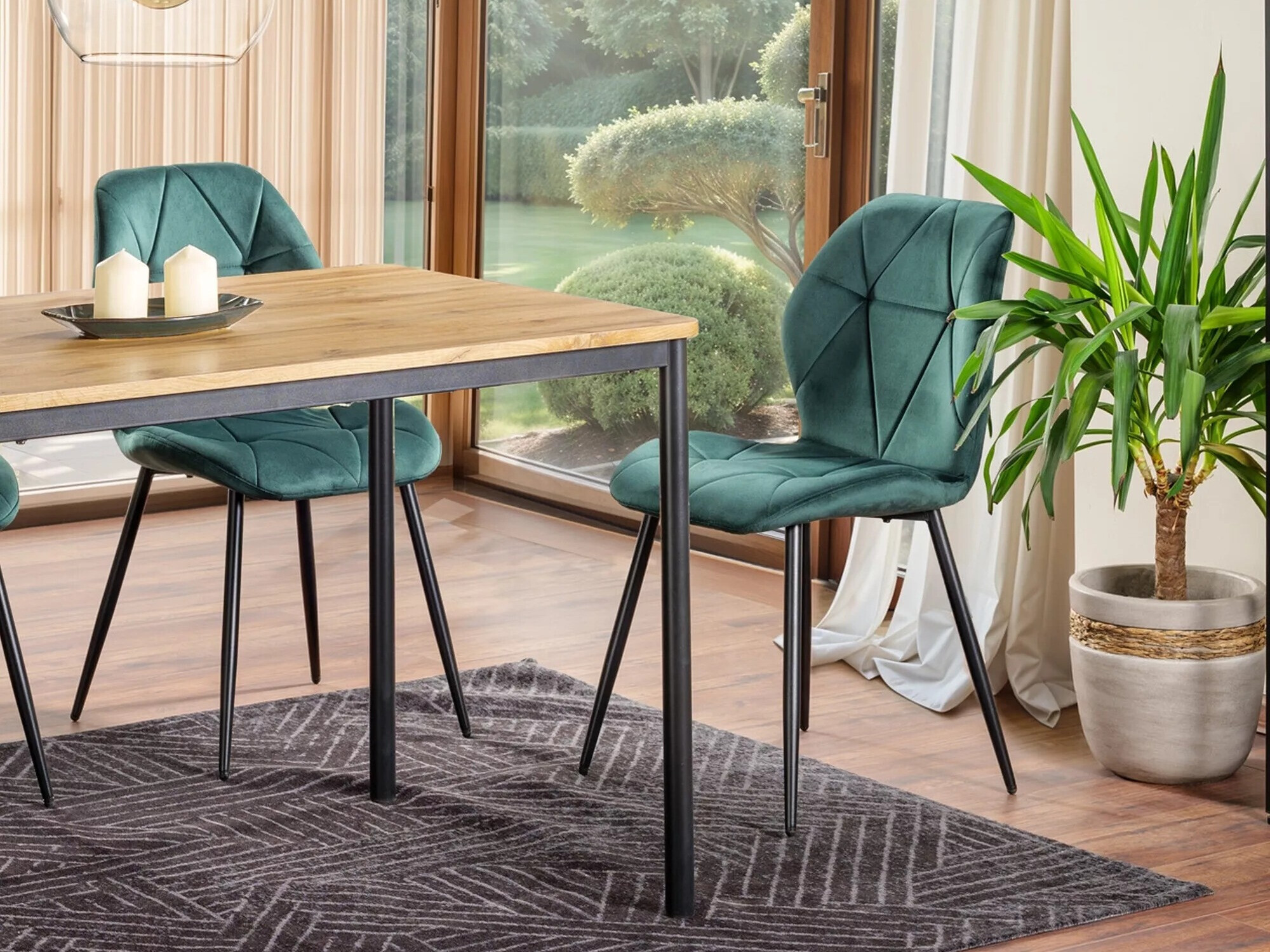 Стул Detroit 718 (Зелёный)