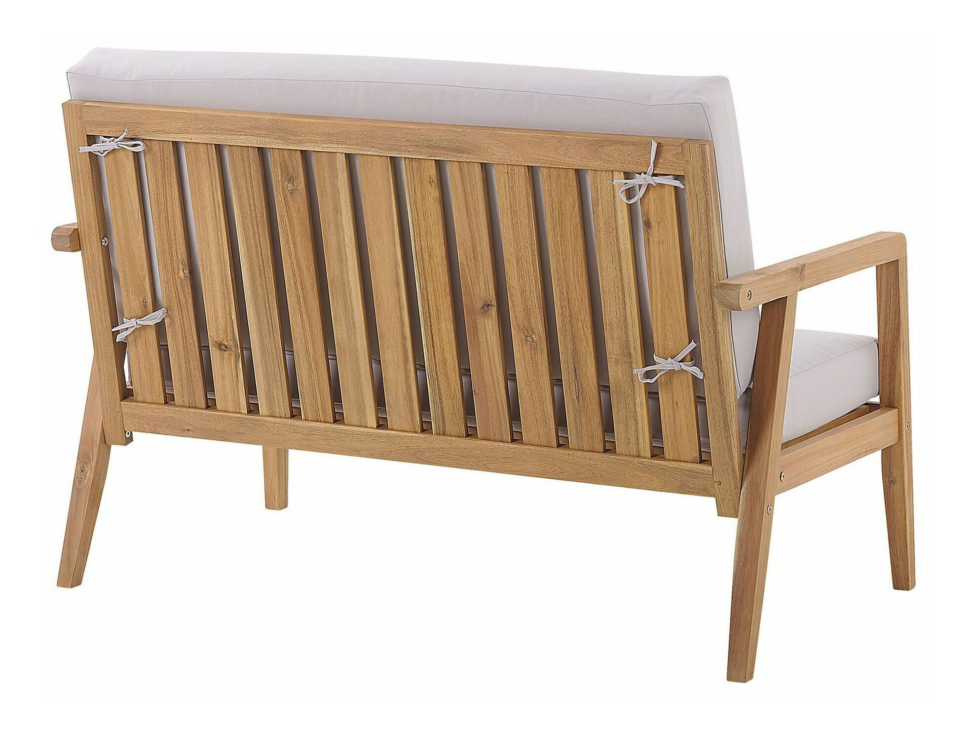 Dārza mēbeļu komplekts Berwyn 2592 (Gaišs koks + Taupe)