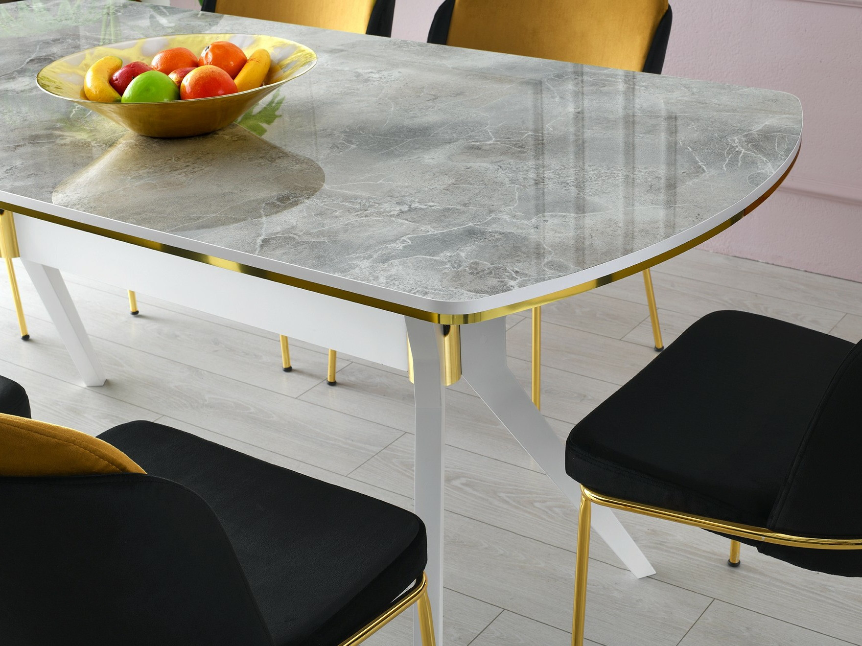 Galds Kailua 2469 (Pelēks marmors)