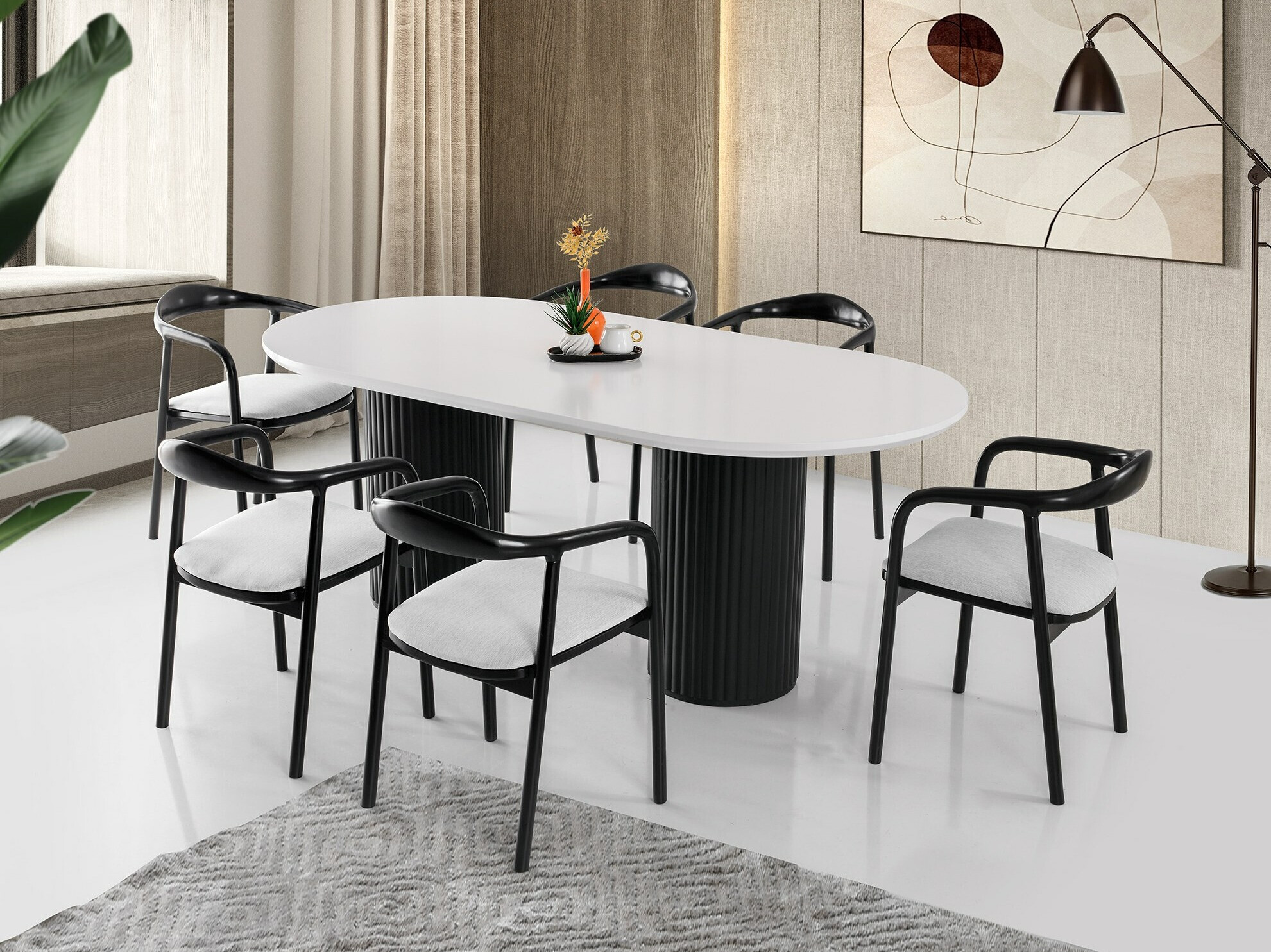 Galds Kailua 2470 (Balts + Melns)