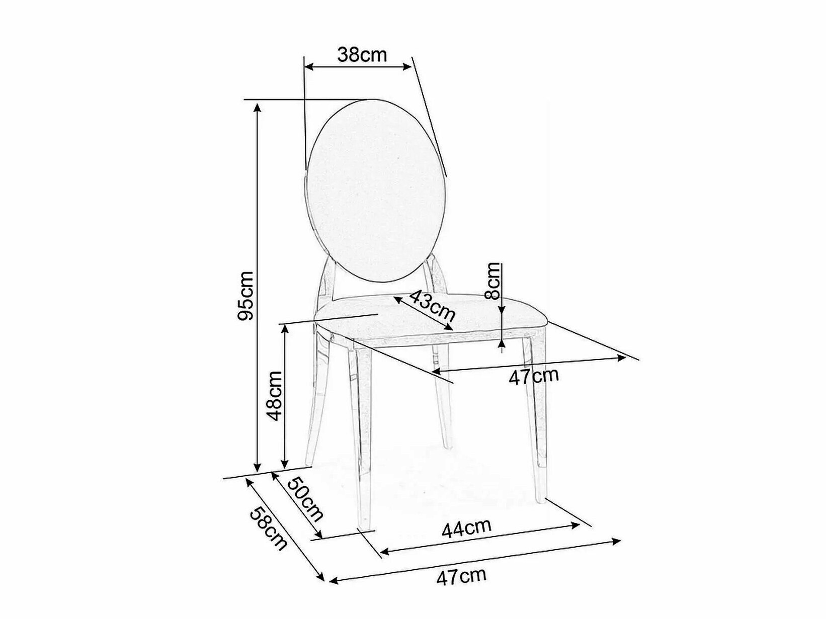 Krēsls Detroit 720 (Bēšs)