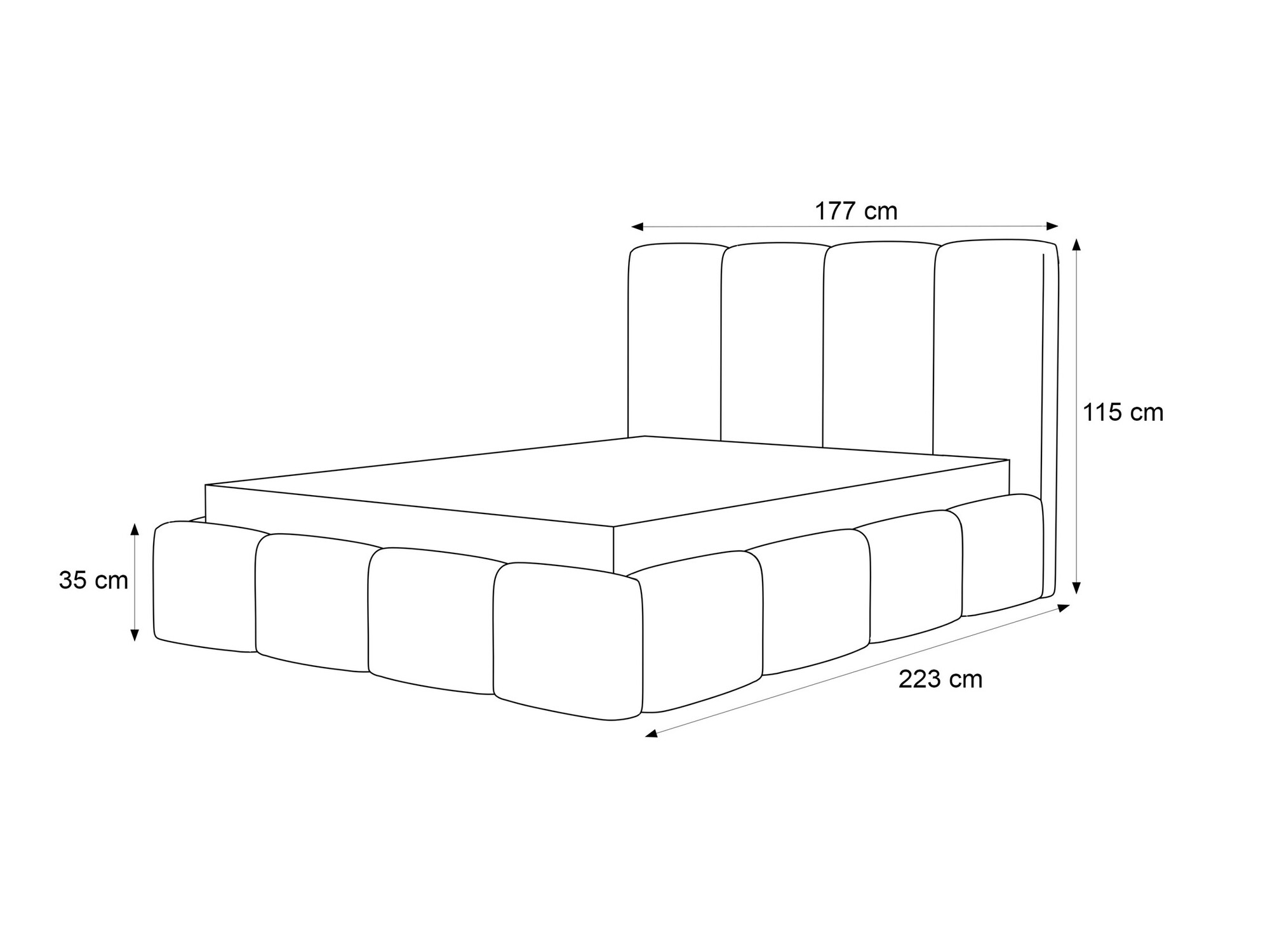 Кровать Martinez 117 (Jasmine 21)
