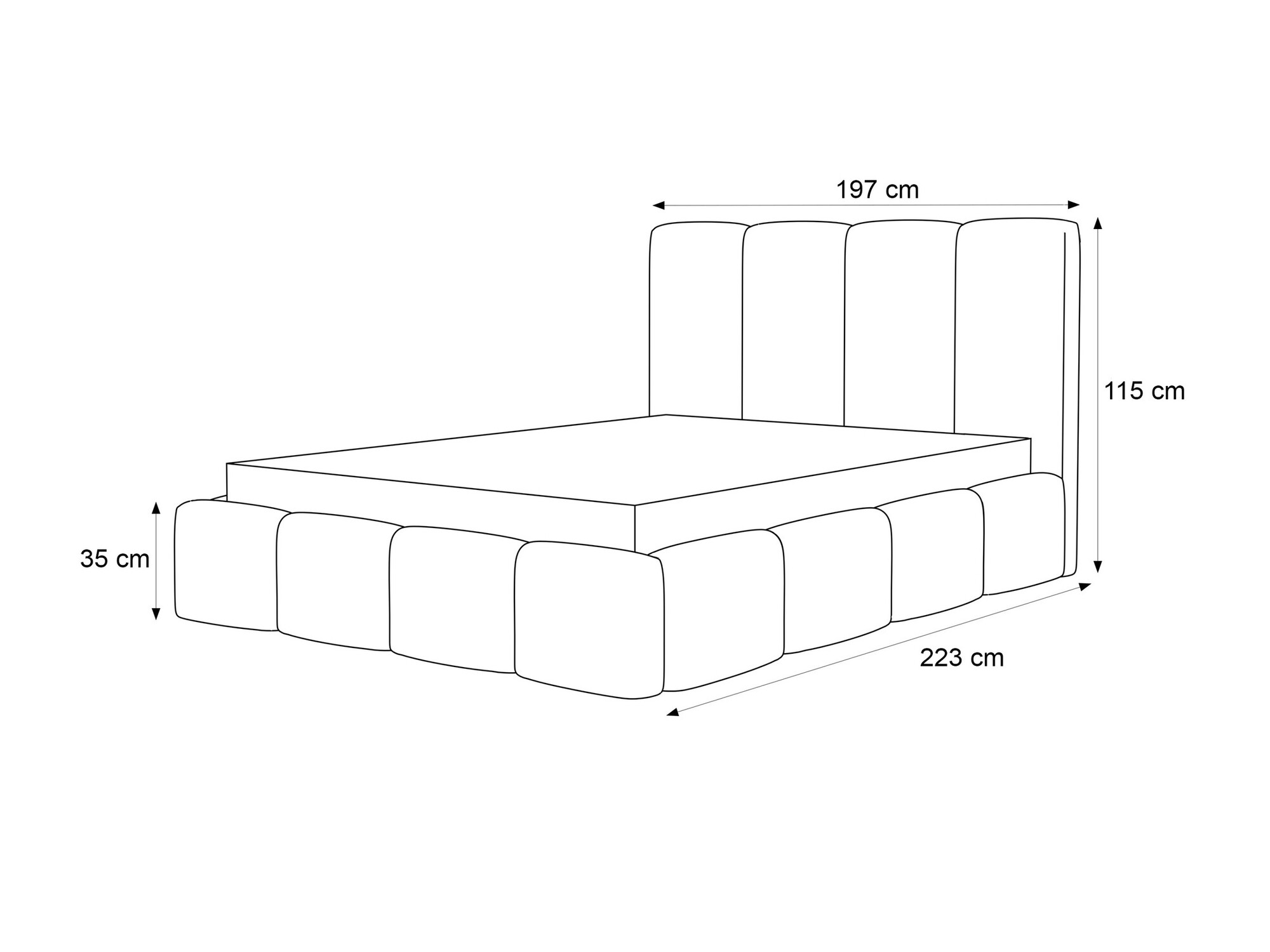 Кровать Martinez 117 (Jasmine 21)