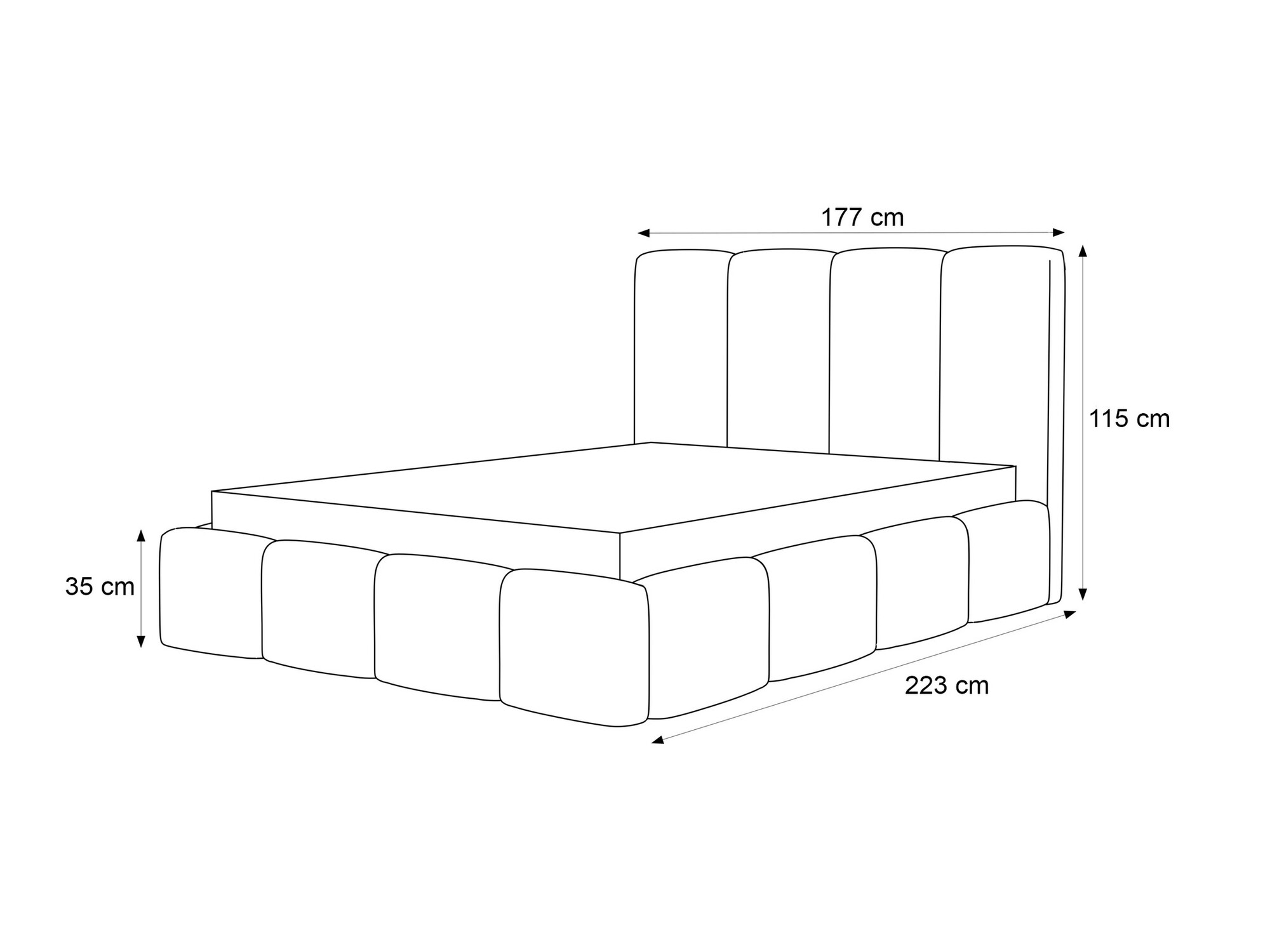 Кровать Martinez 117 (Jasmine 24)