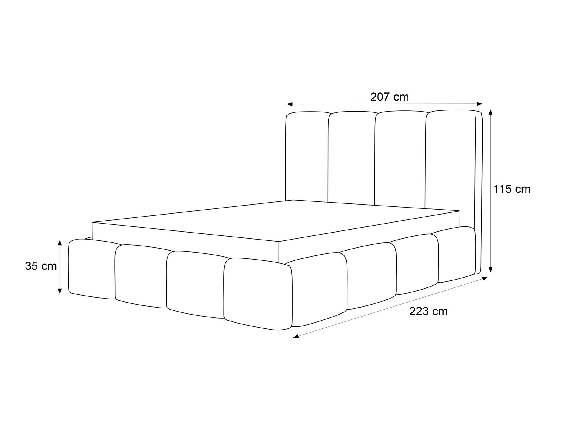 Кровать Martinez 117 (Jasmine 24)