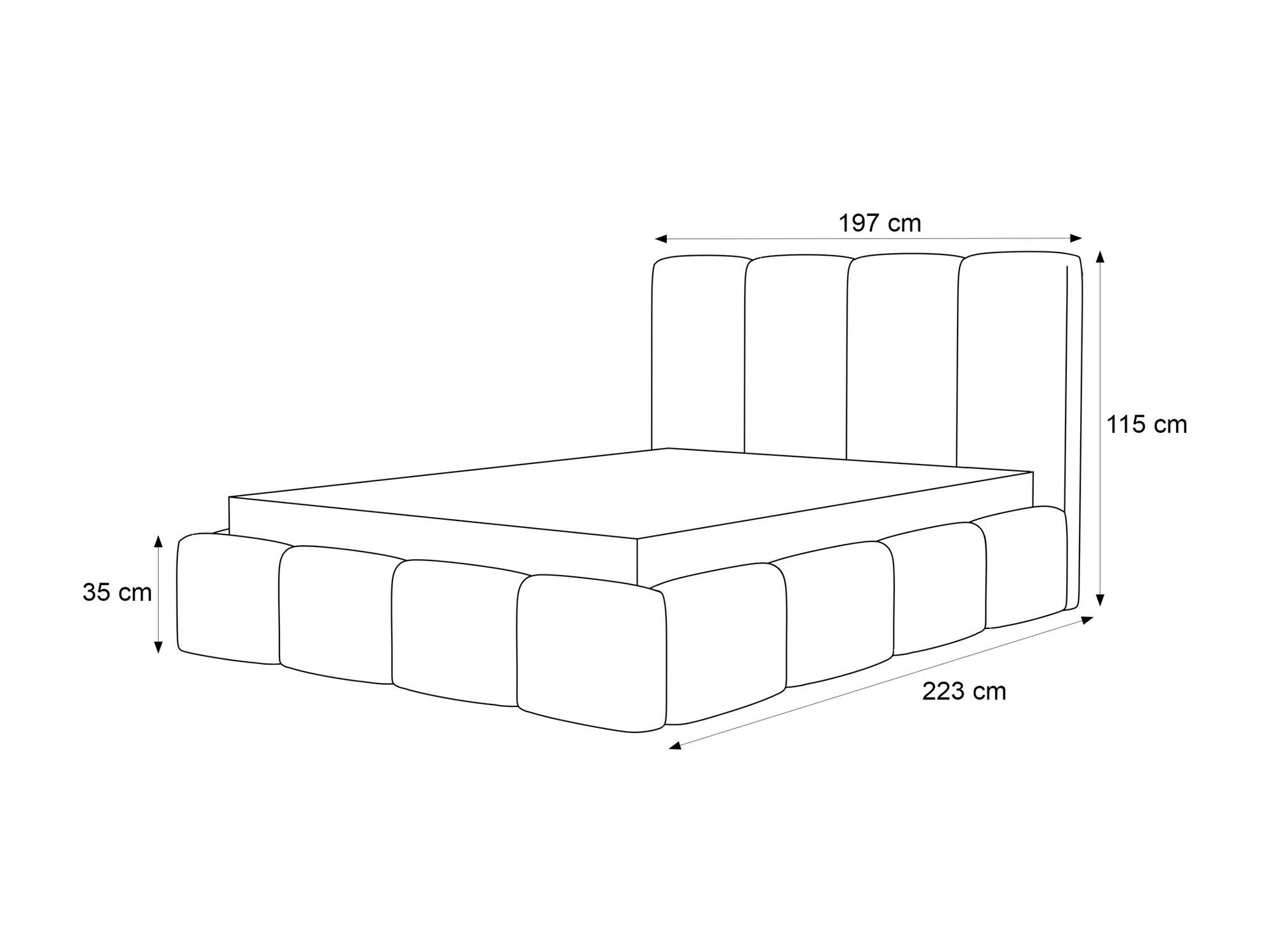 Кровать Martinez 117 (Jasmine 90)