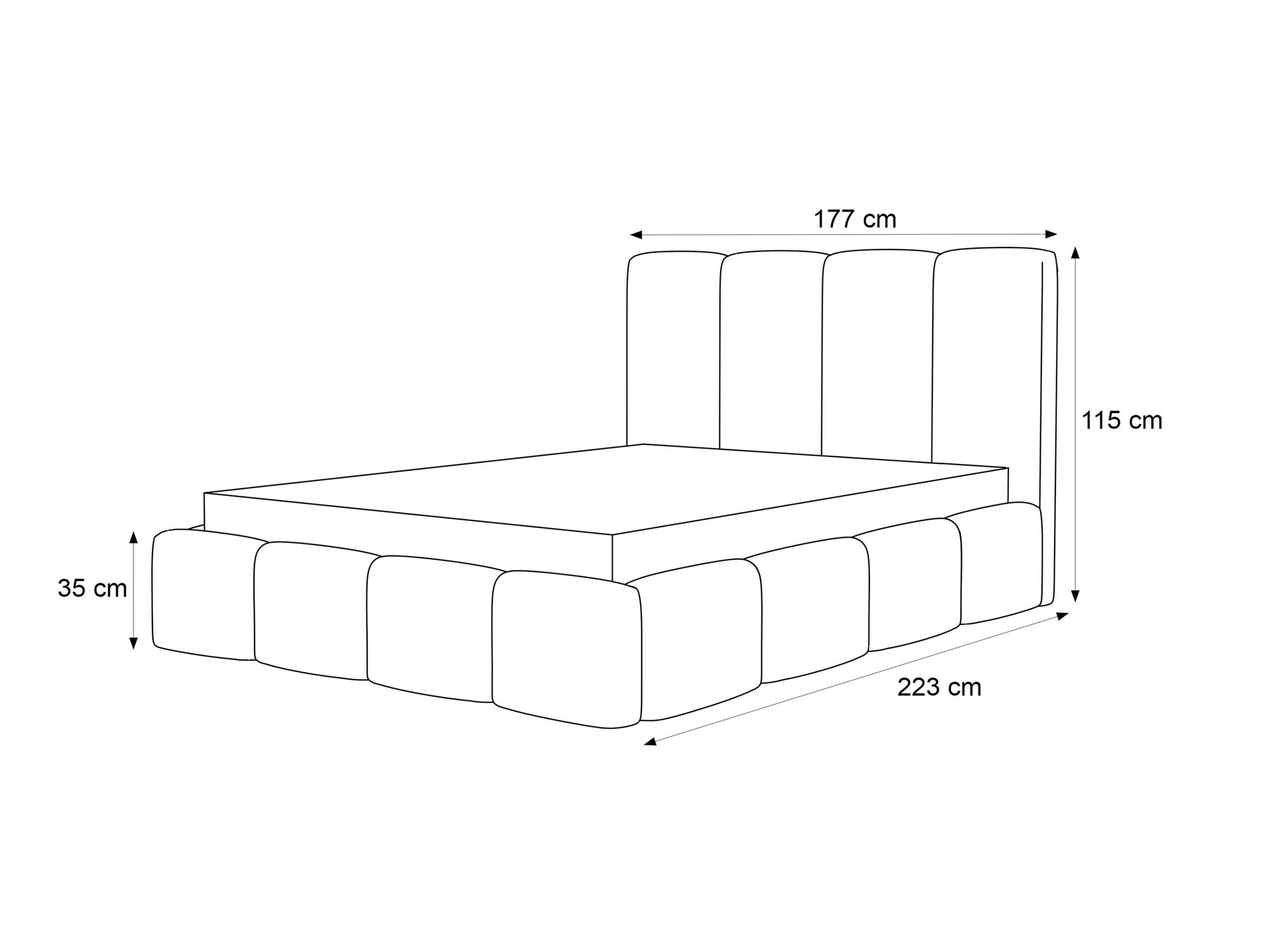 Кровать Martinez 117 (Jasmine 96)
