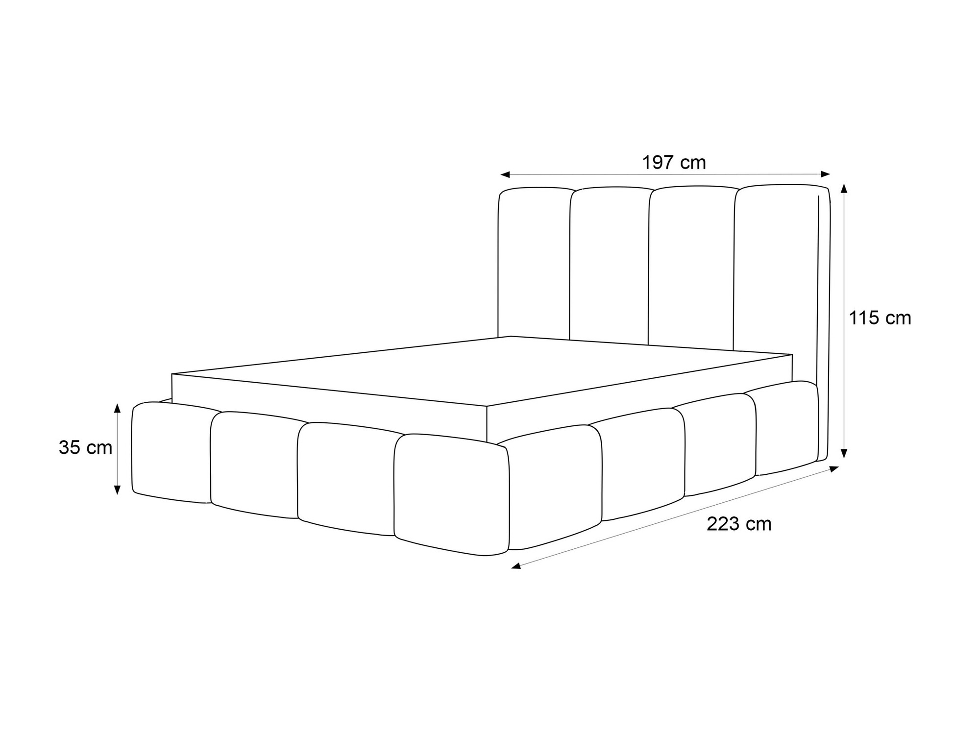 Кровать Martinez 117 (Melody 13)