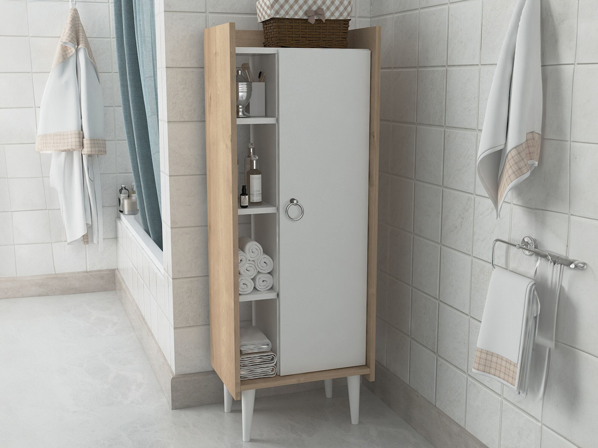 Plaukts Kailua 470 (Ozols + Balts)