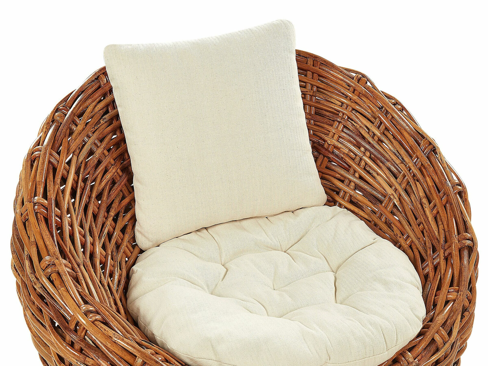 Dārza atpūtas krēsls Berwyn 2598 (Brūns + Bēšs)