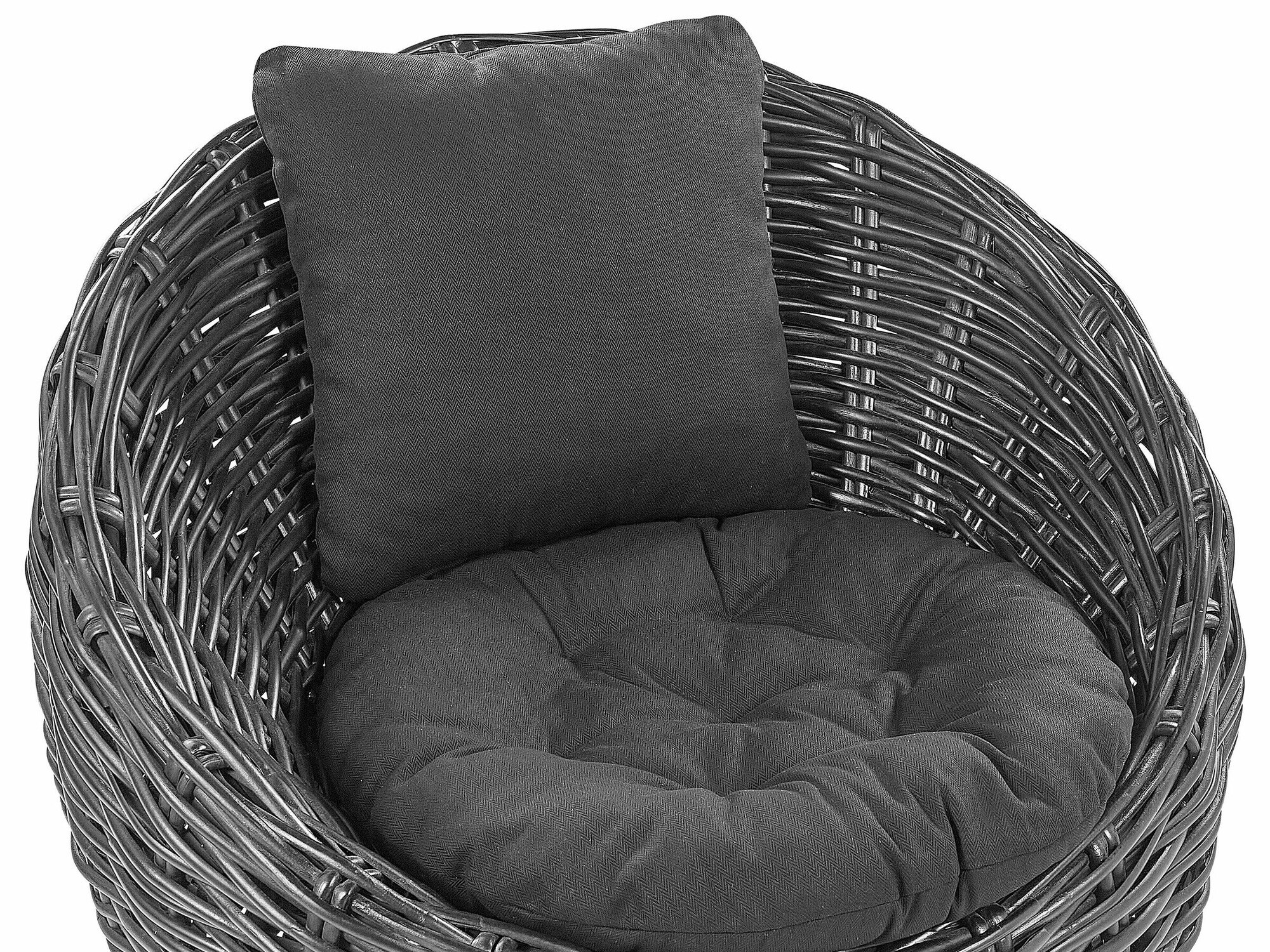 Dārza atpūtas krēsls Berwyn 2598 (Melns)