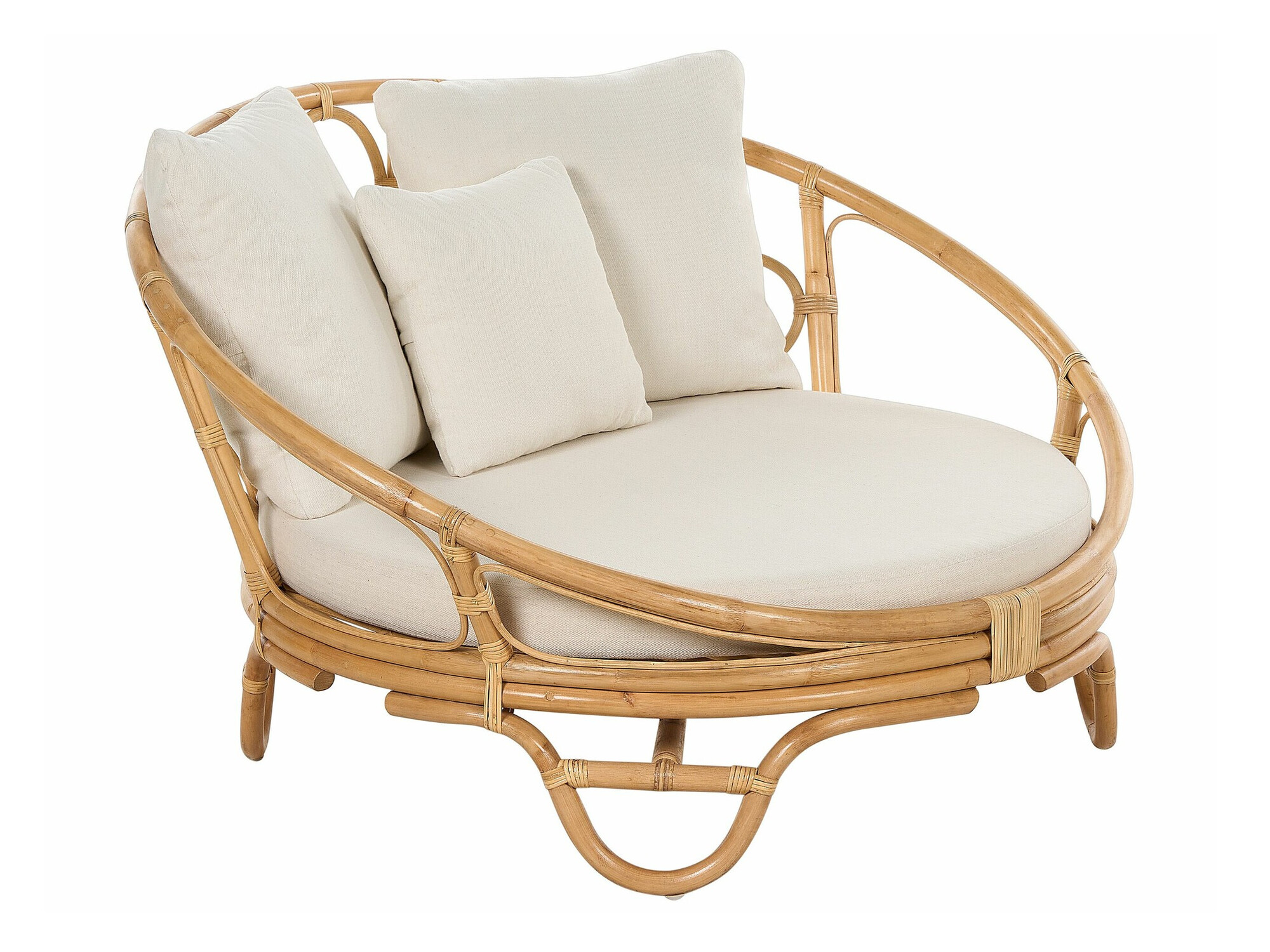 Dārza atpūtas krēsls Berwyn 2600 (Gaiši brūns)