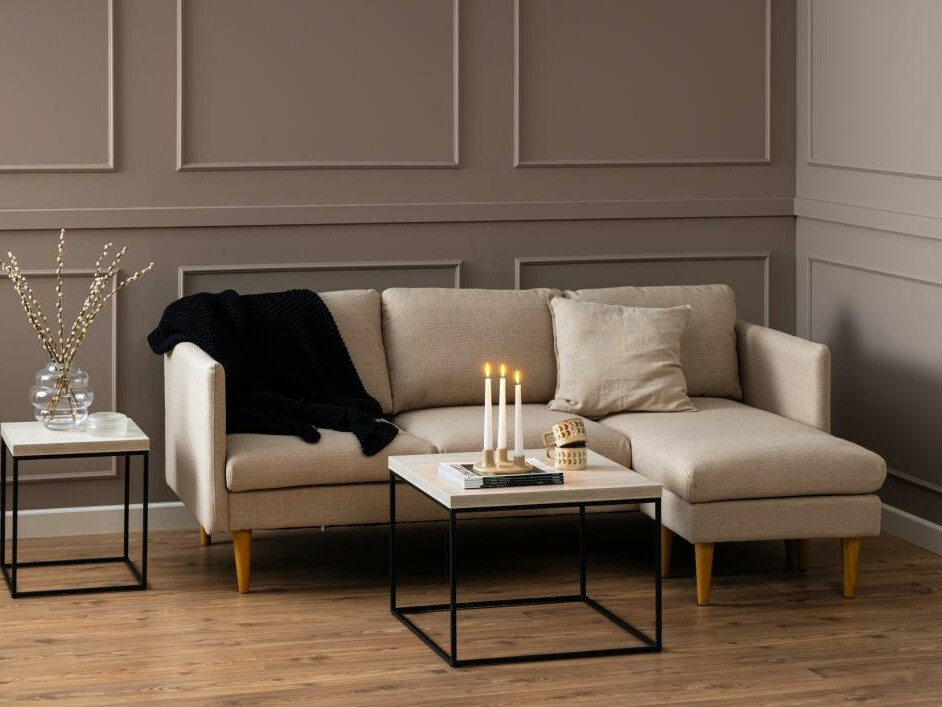 Stūra dīvāns Norsica 757 (Bēšs)