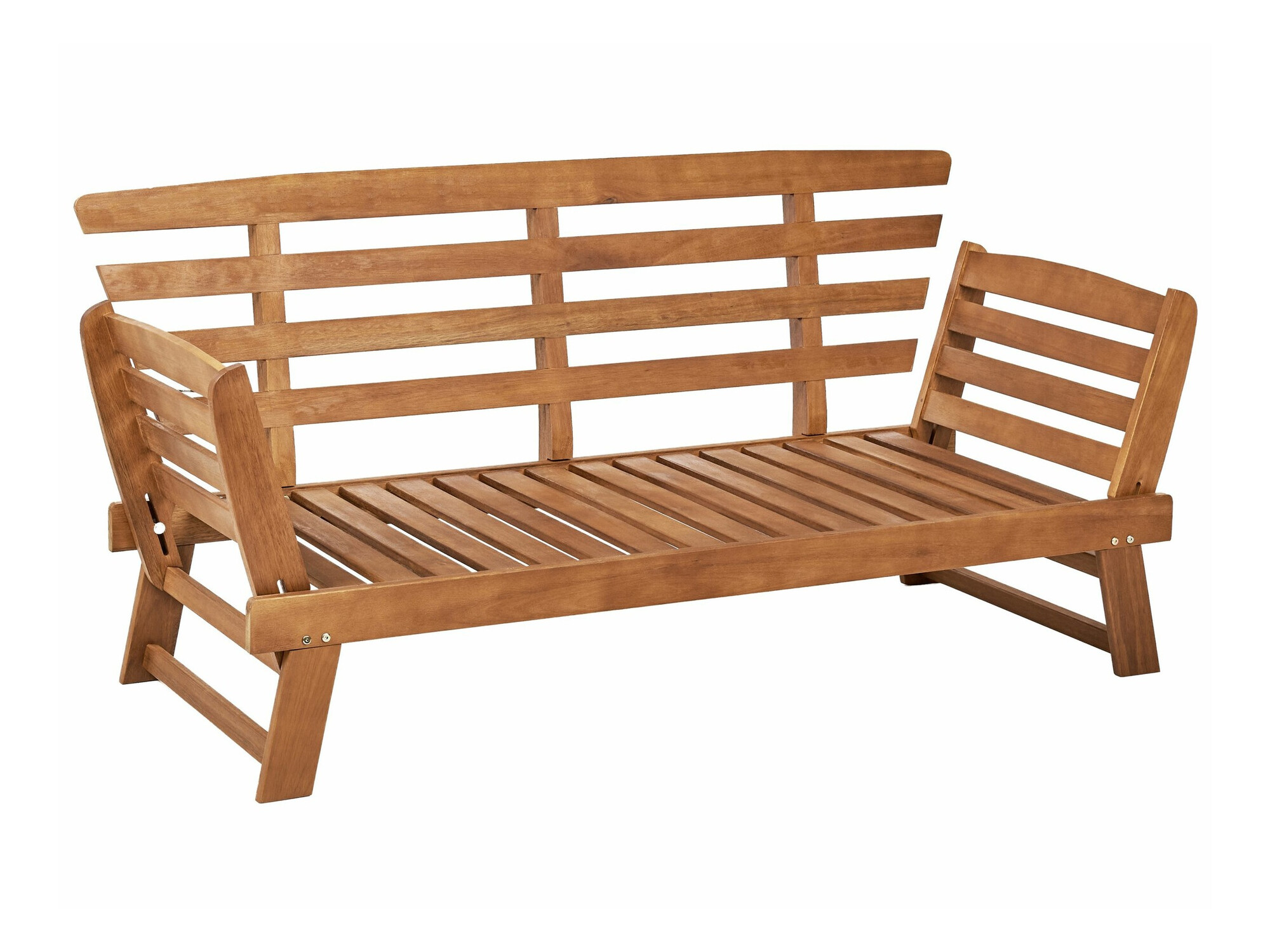 Dārza dīvāns Berwyn 1979 (Balts + Gaišs koks)