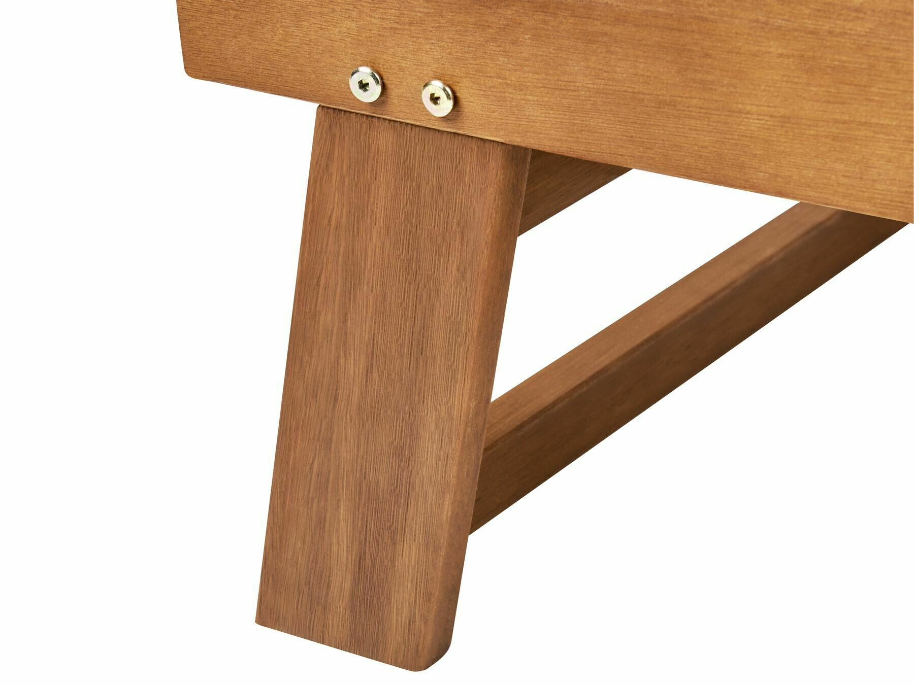 Dārza dīvāns Berwyn 1979 (Balts + Gaišs koks)