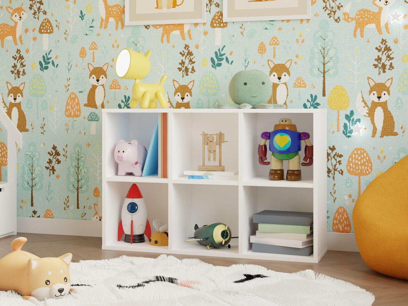 Стеллаж Mandeville 296 (Белый)