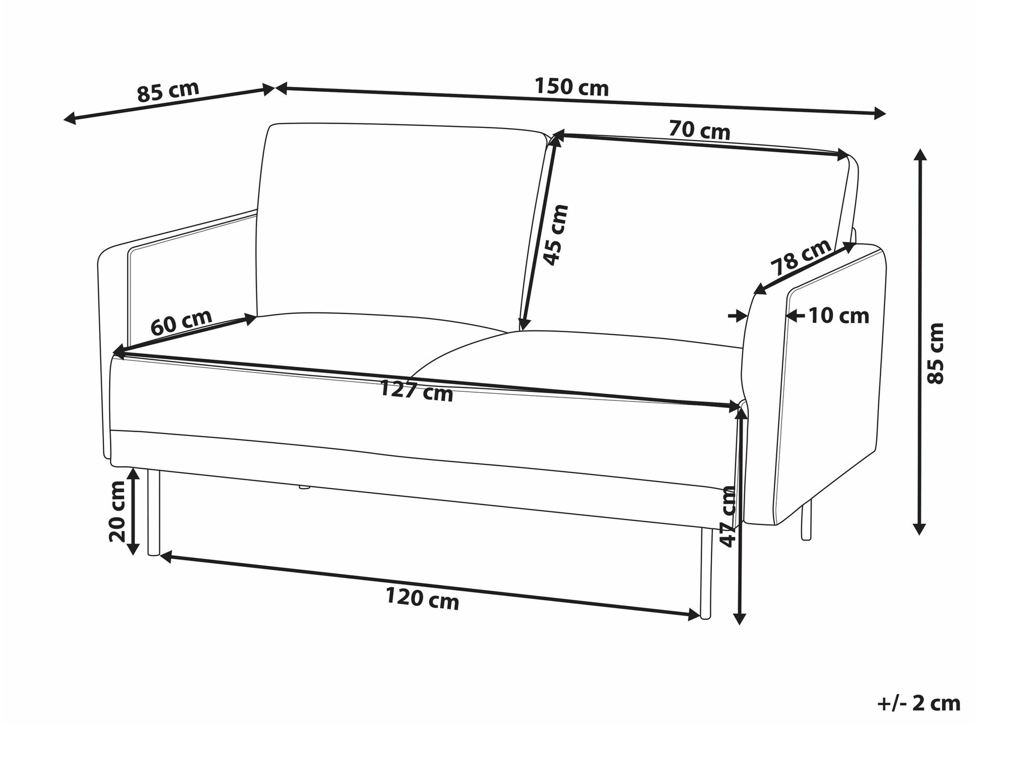 Dīvāns Salmono 103 (Tumši zaļš)