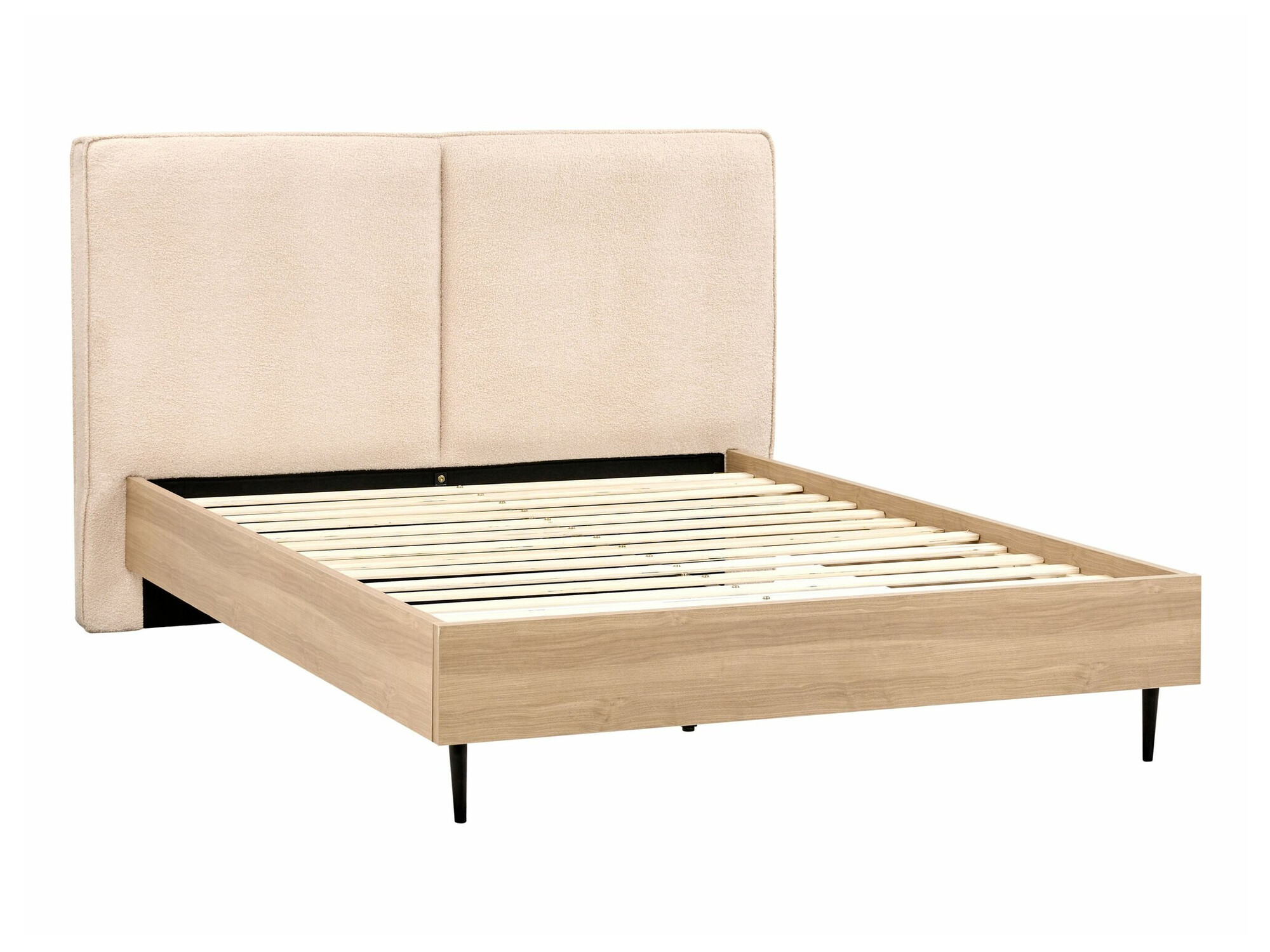 Кровать Berwyn 1273 (Бежевый + Светлое дерево)