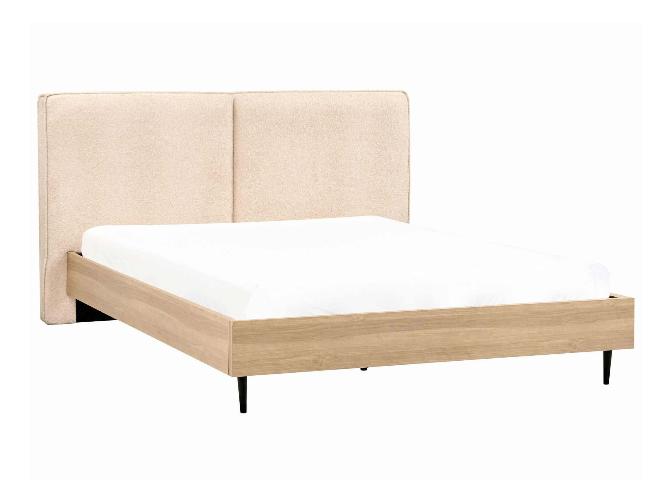 Кровать Berwyn 1273 (Бежевый + Светлое дерево)