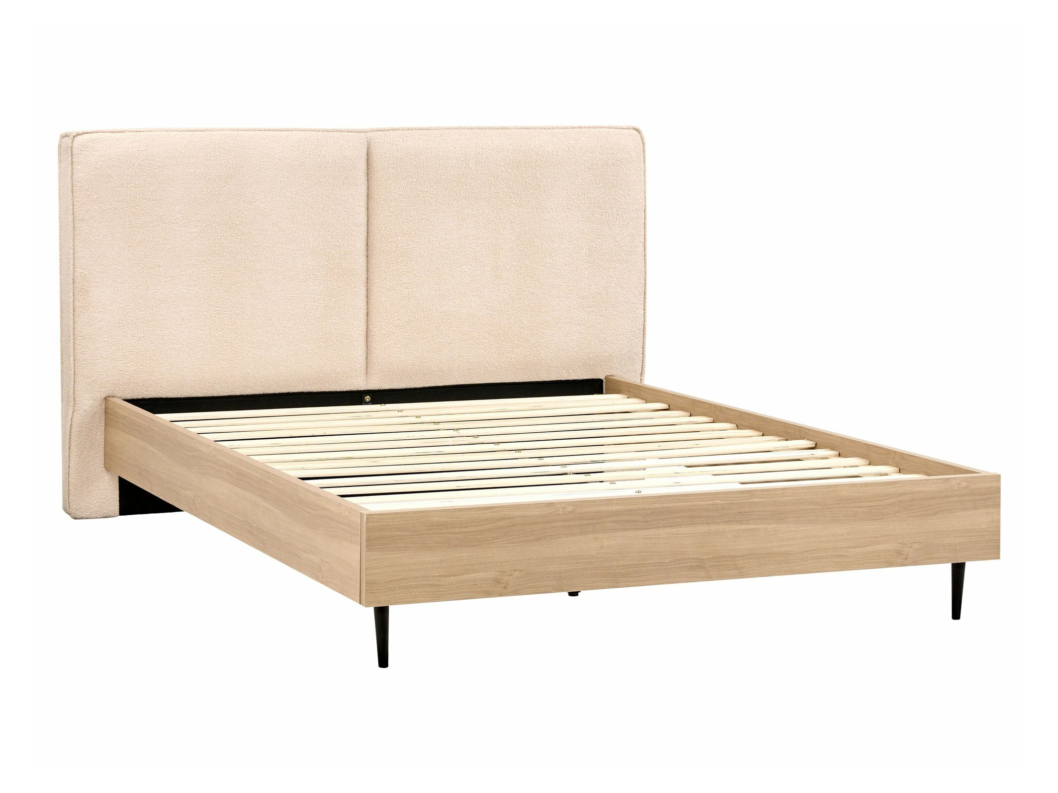 Кровать Berwyn 1273 (Бежевый + Светлое дерево)