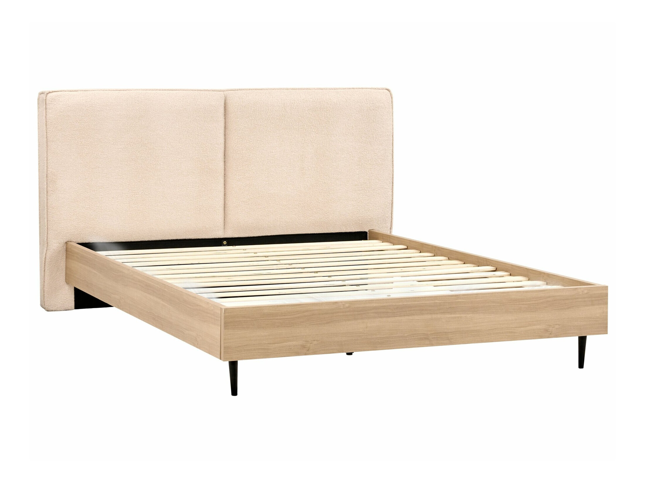 Кровать Berwyn 1273 (Бежевый + Светлое дерево)