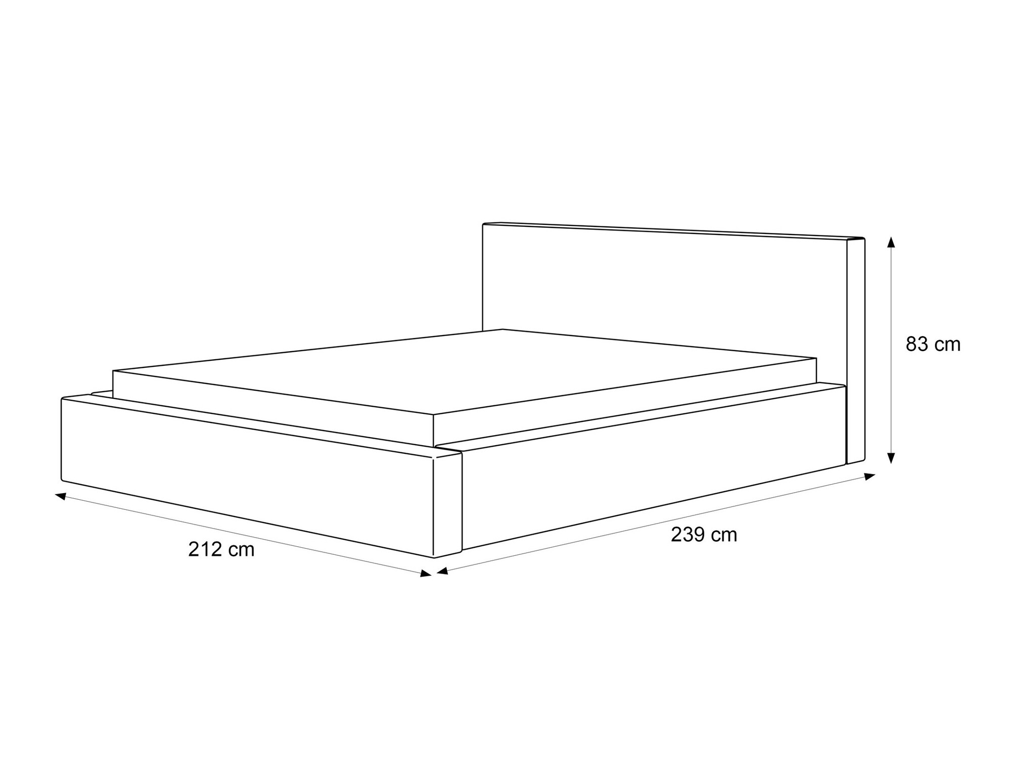Кровать Martinez 119 (Yakety Pecan)