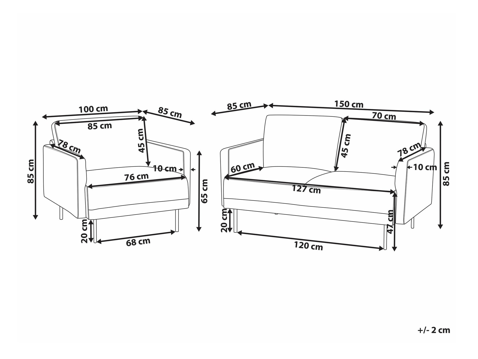 Mīksto mēbeļu komplekts Salmono 104 (Dusty rozā)