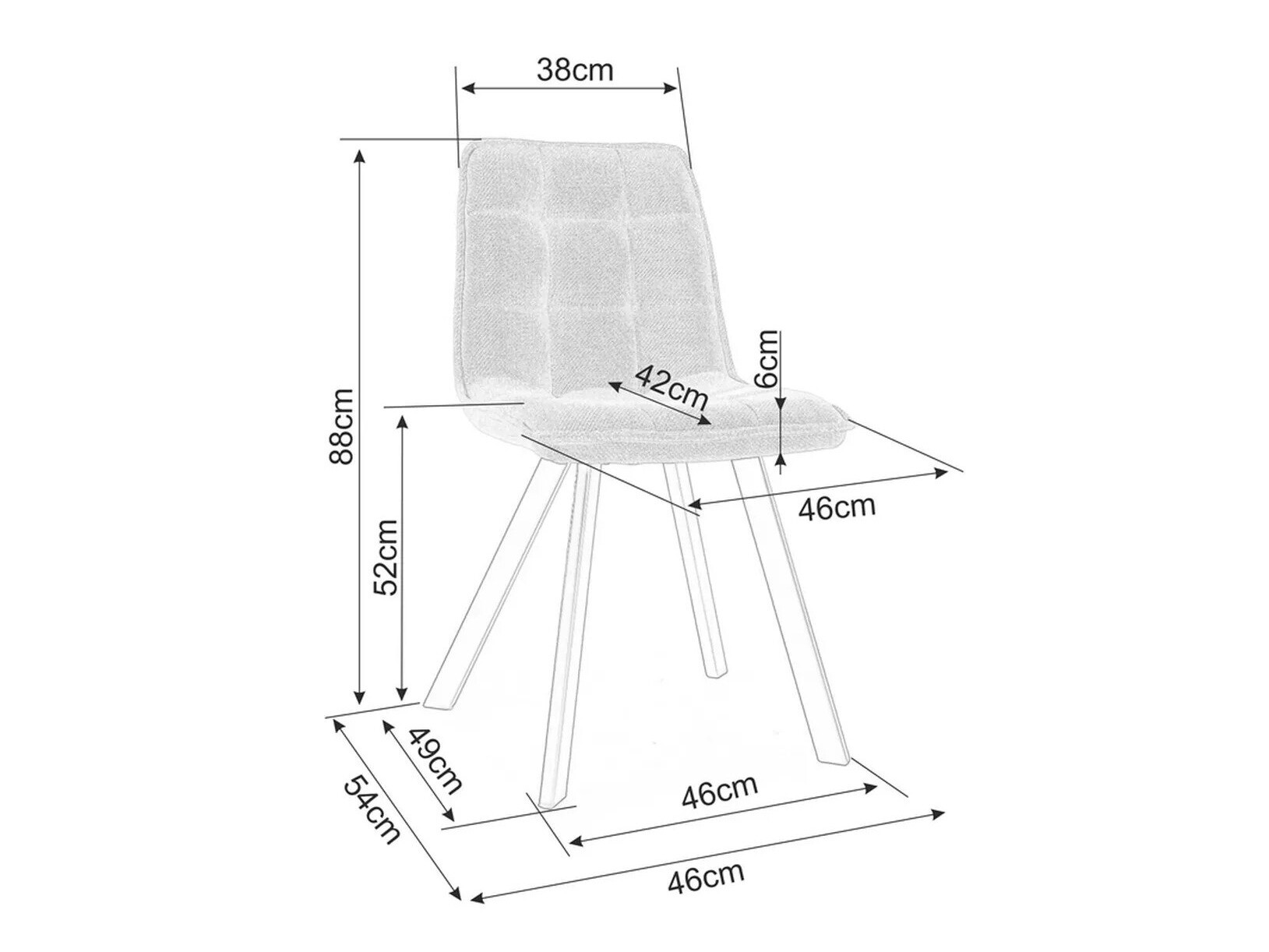 Krēsls Detroit 731 (Bēšs)