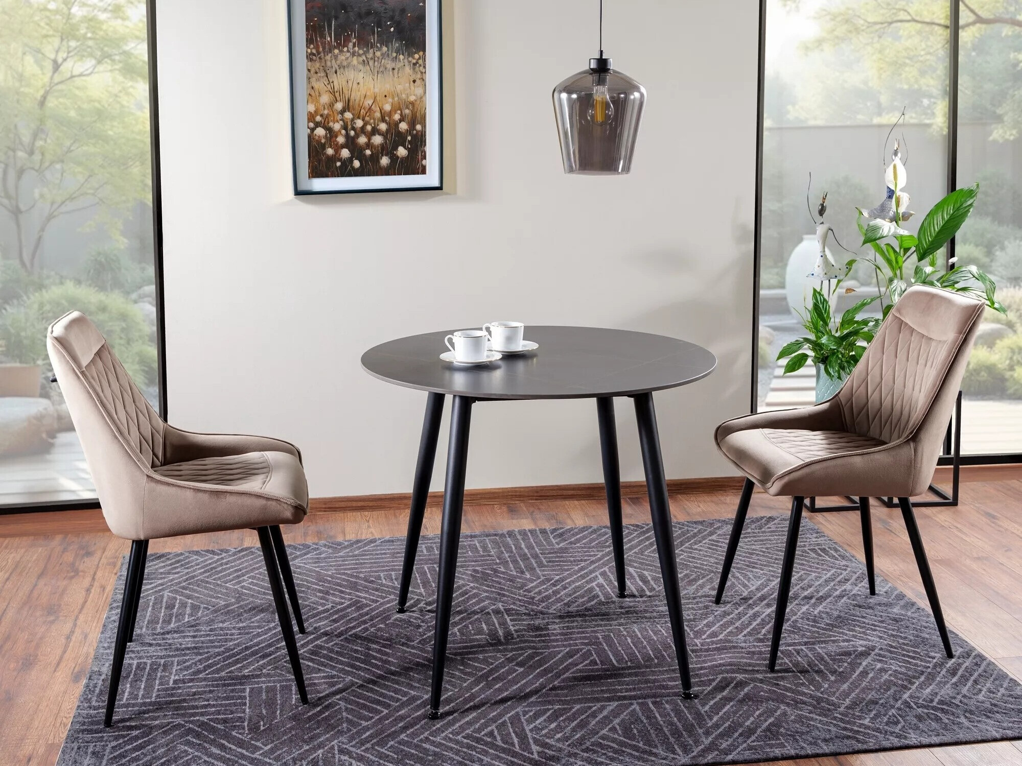 Стул Detroit 732 (Светло-коричневый)