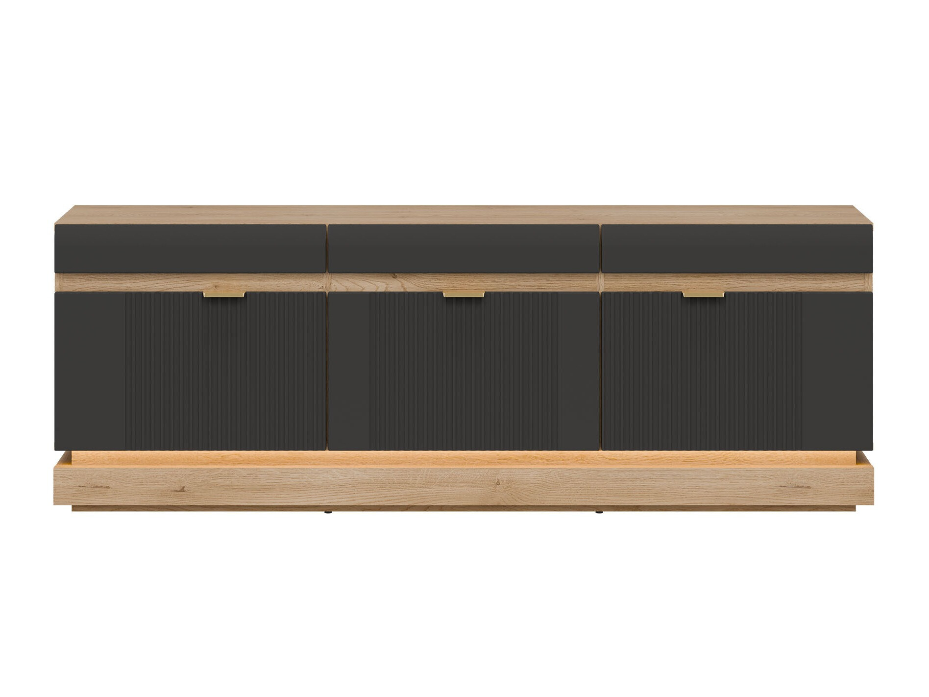 TV galds Teselbu 100 (Antracīts + Torro ozols)