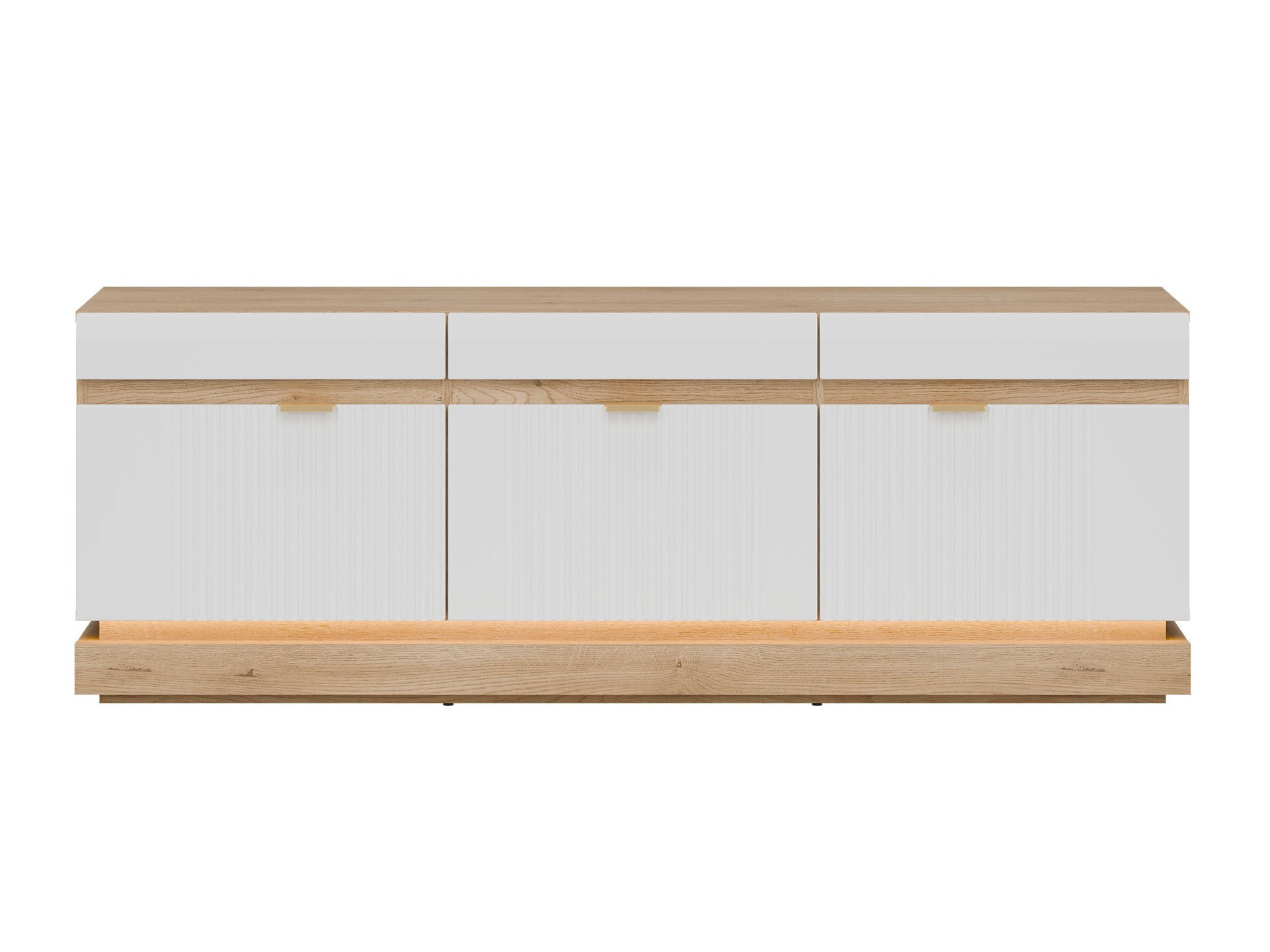 TV galds Teselbu 100 (Balts + Torro ozols)