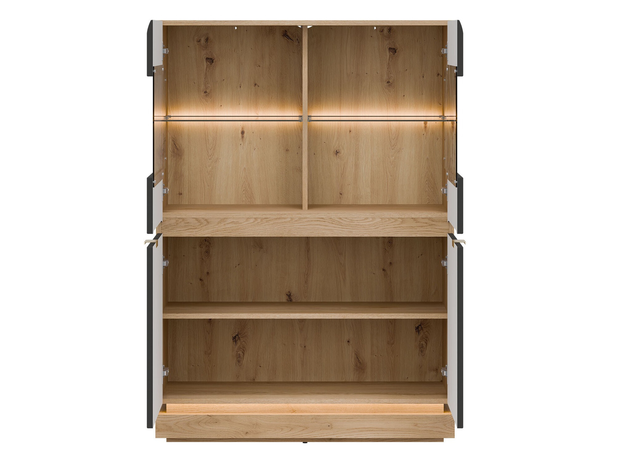 Шкафчик Teselbu 105 (Антрацит + Дуб)