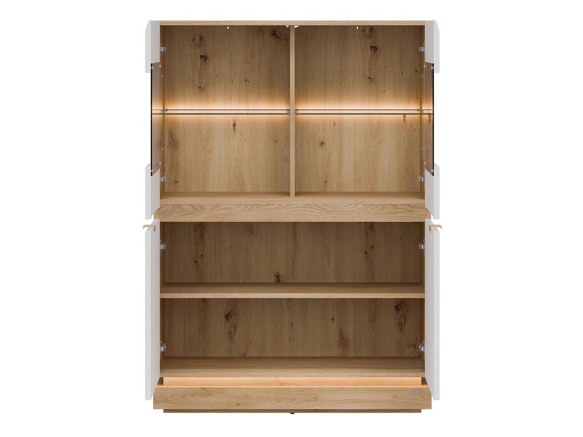 Skapis Teselbu 105 (Balts + Ozols)