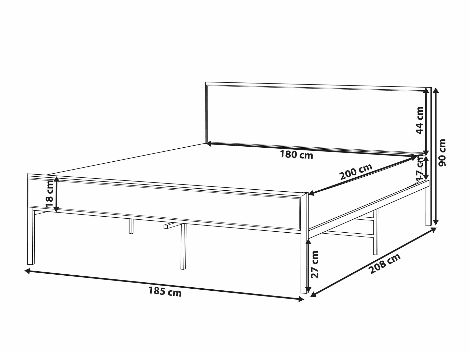 Кровать Berwyn 2612
