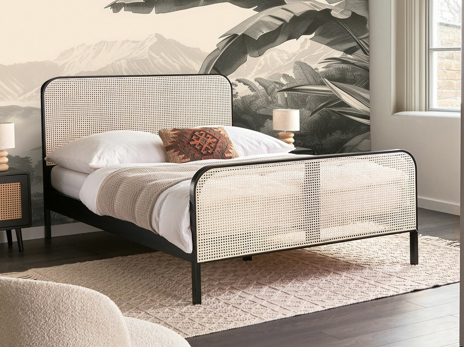 Кровать Berwyn 2613 (Чёрный)