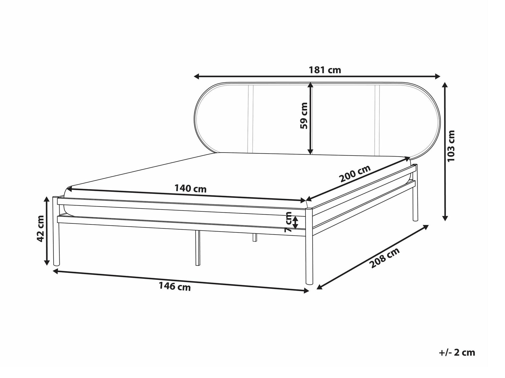 Кровать Berwyn 2615