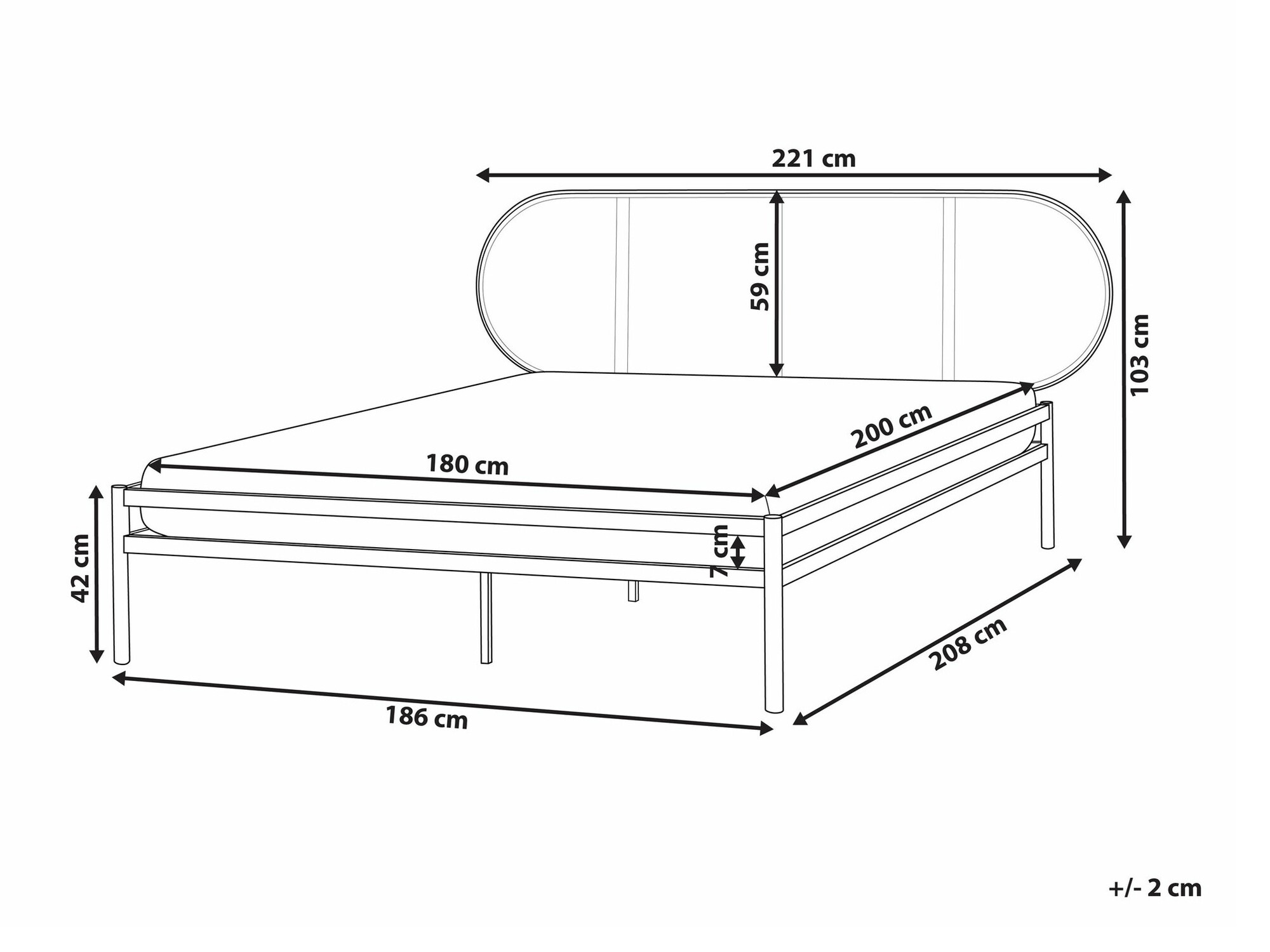 Кровать Berwyn 2615