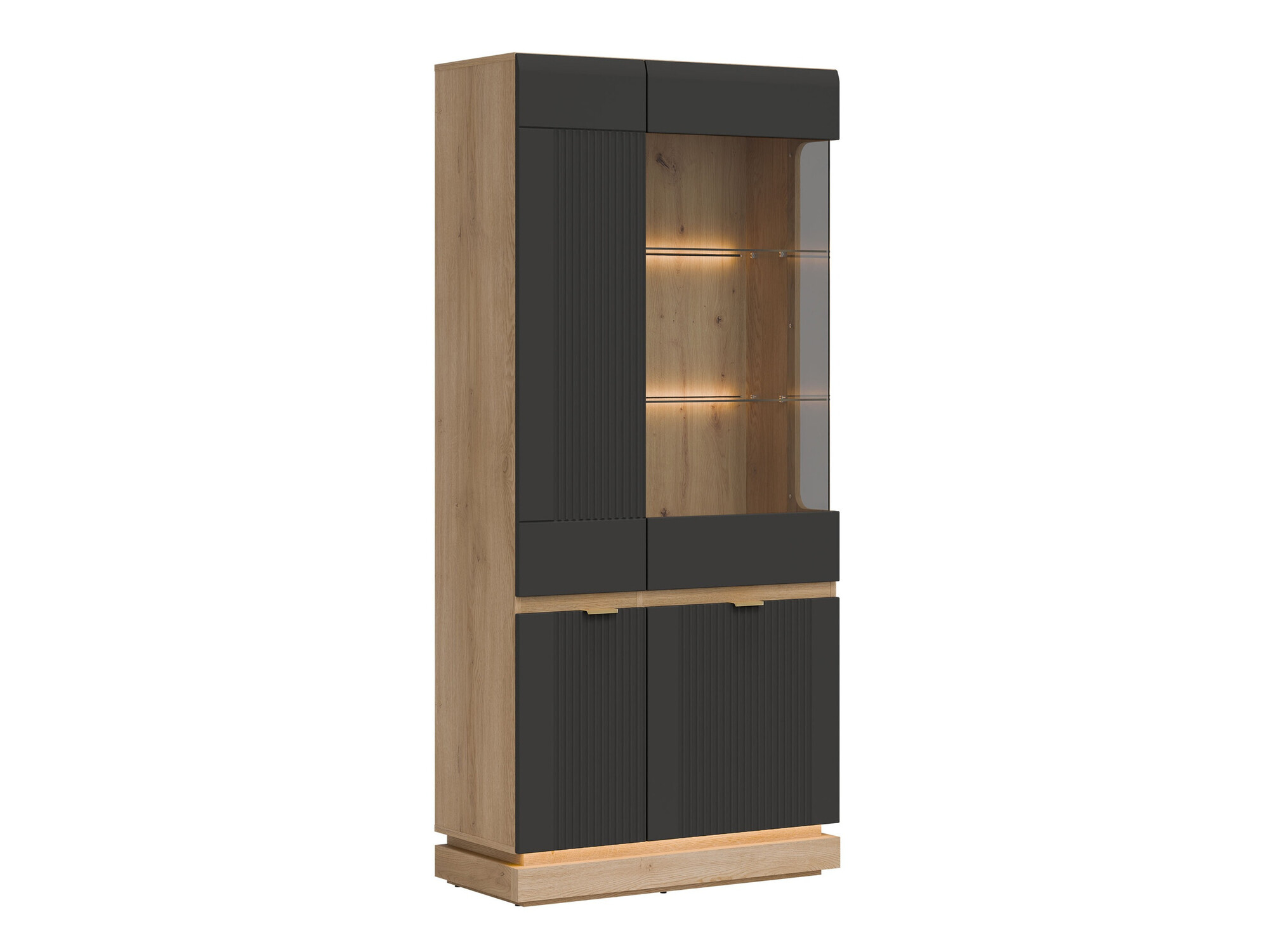 Plaukts Teselbu 111 (Antracīts + Ozols)